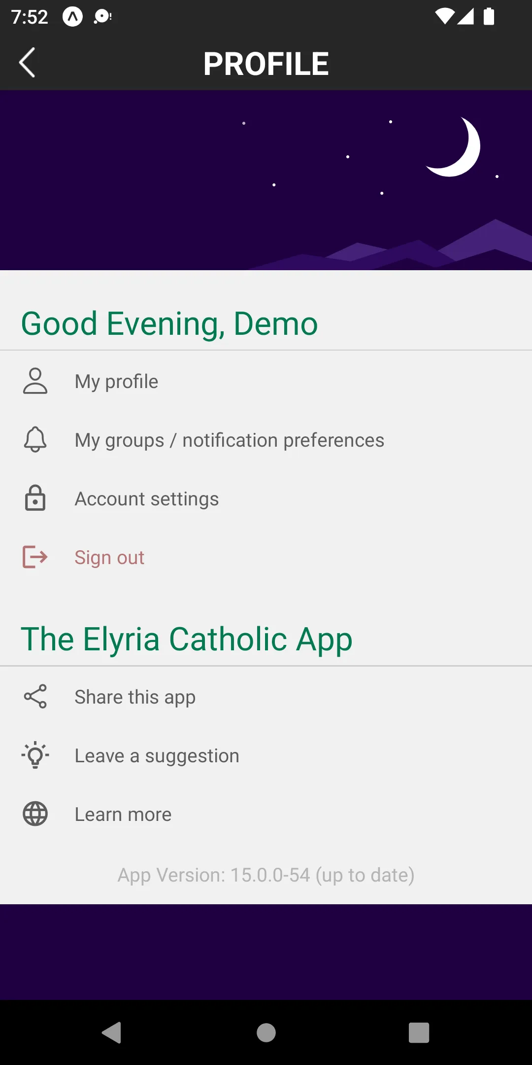 Elyria Catholic High School | Indus Appstore | Screenshot