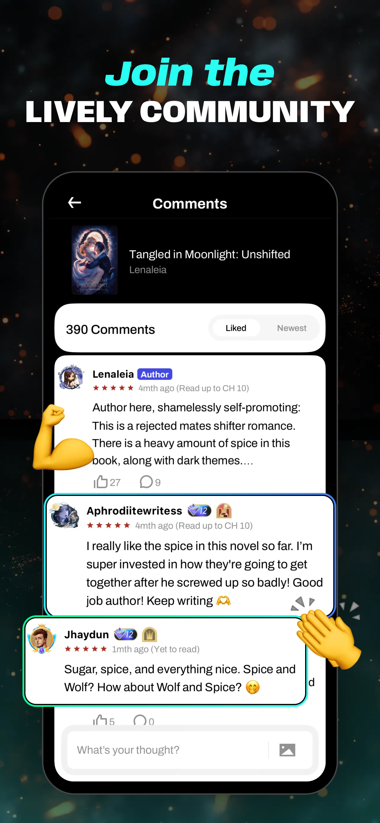 WebNovel | Indus Appstore | Screenshot
