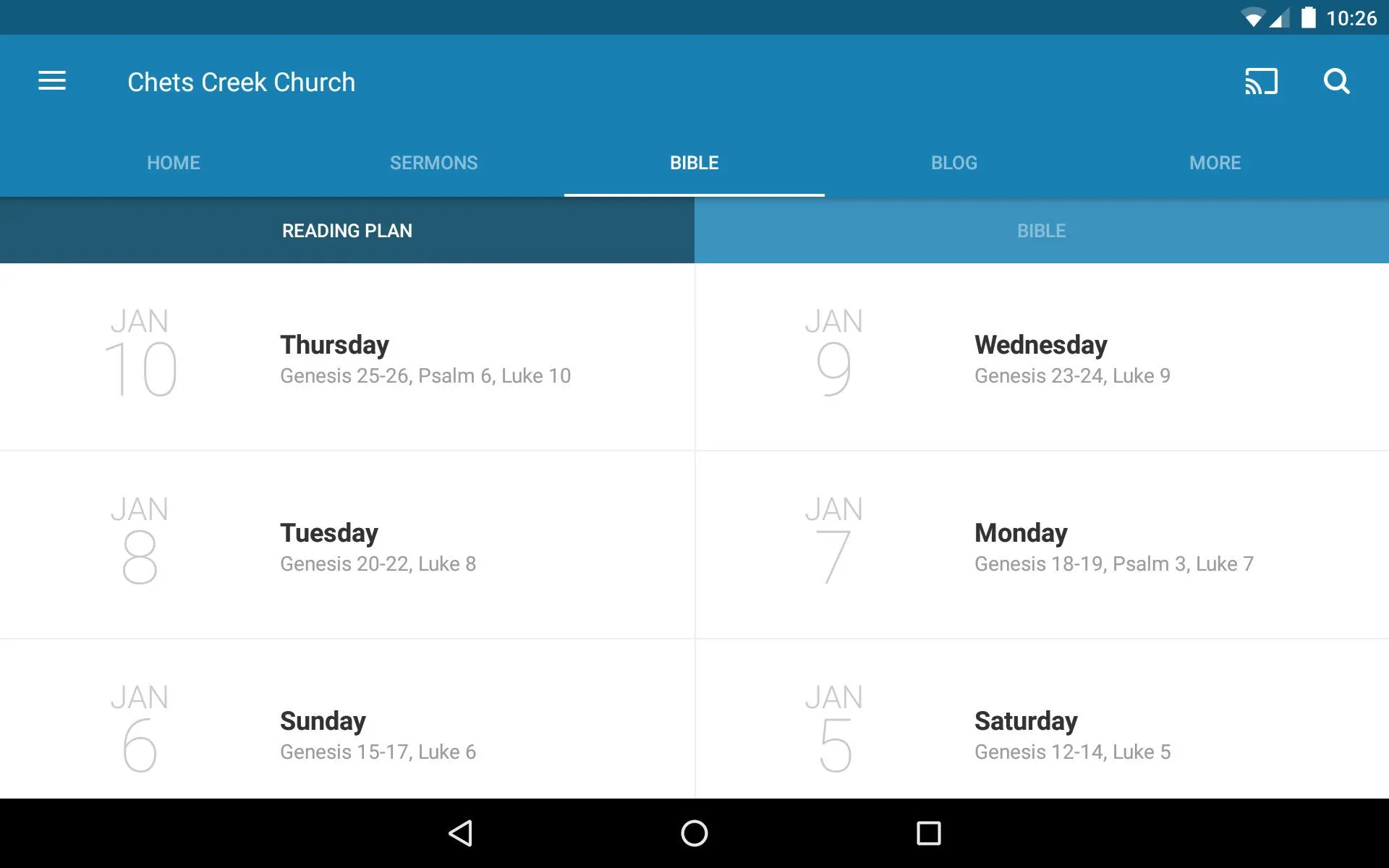 Chets Creek Church | Indus Appstore | Screenshot