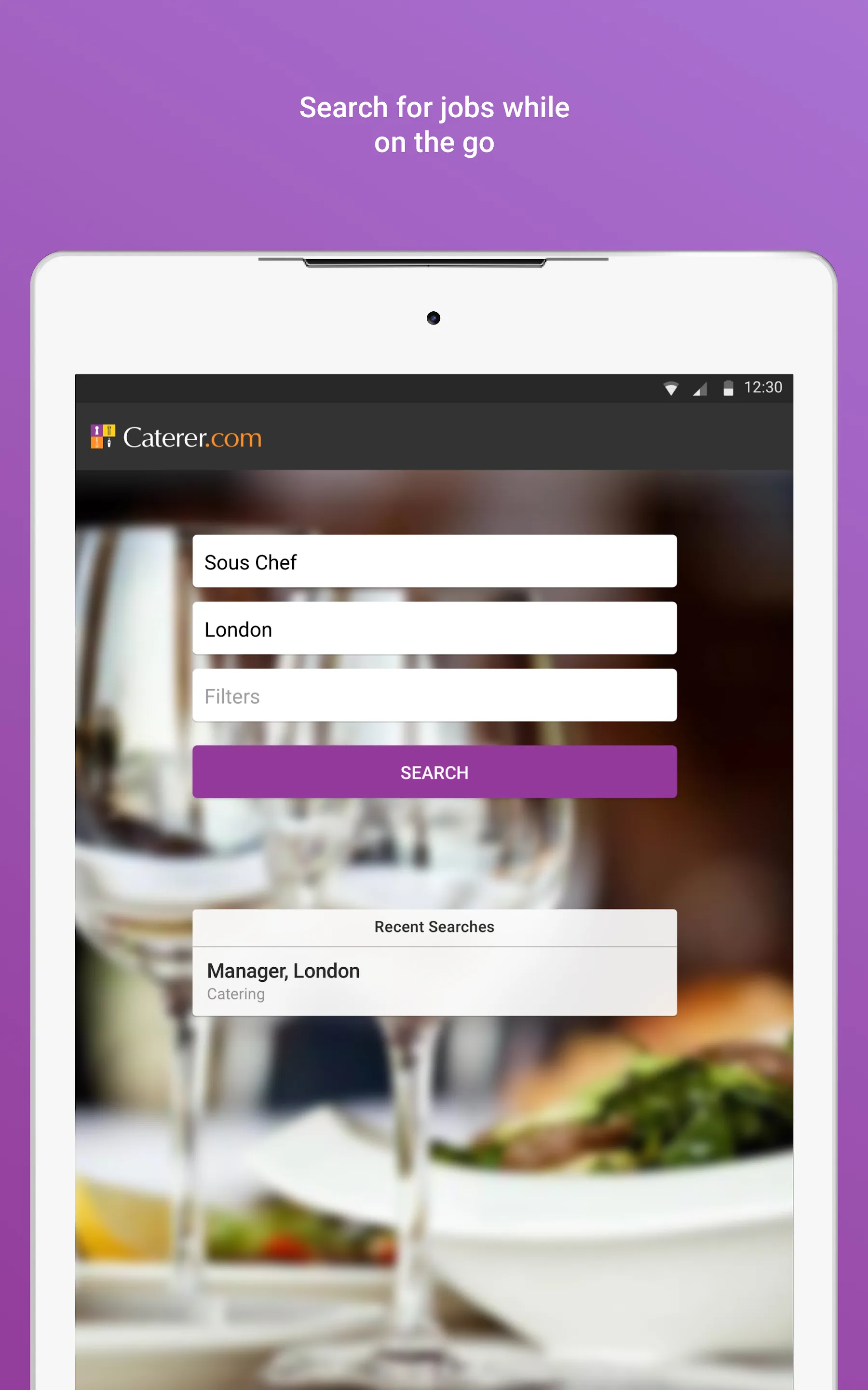 Caterer Job Search | Indus Appstore | Screenshot