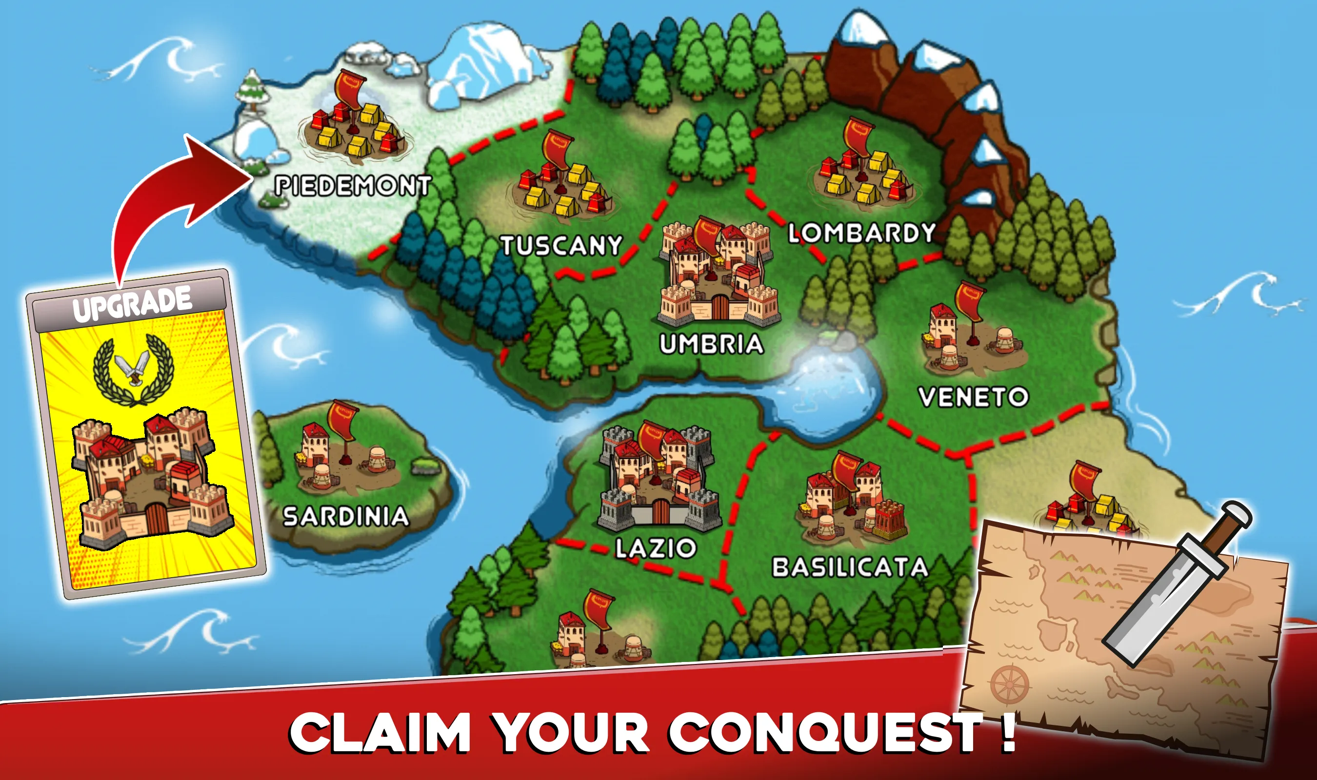 Empire Rush: Rome Wars | Indus Appstore | Screenshot