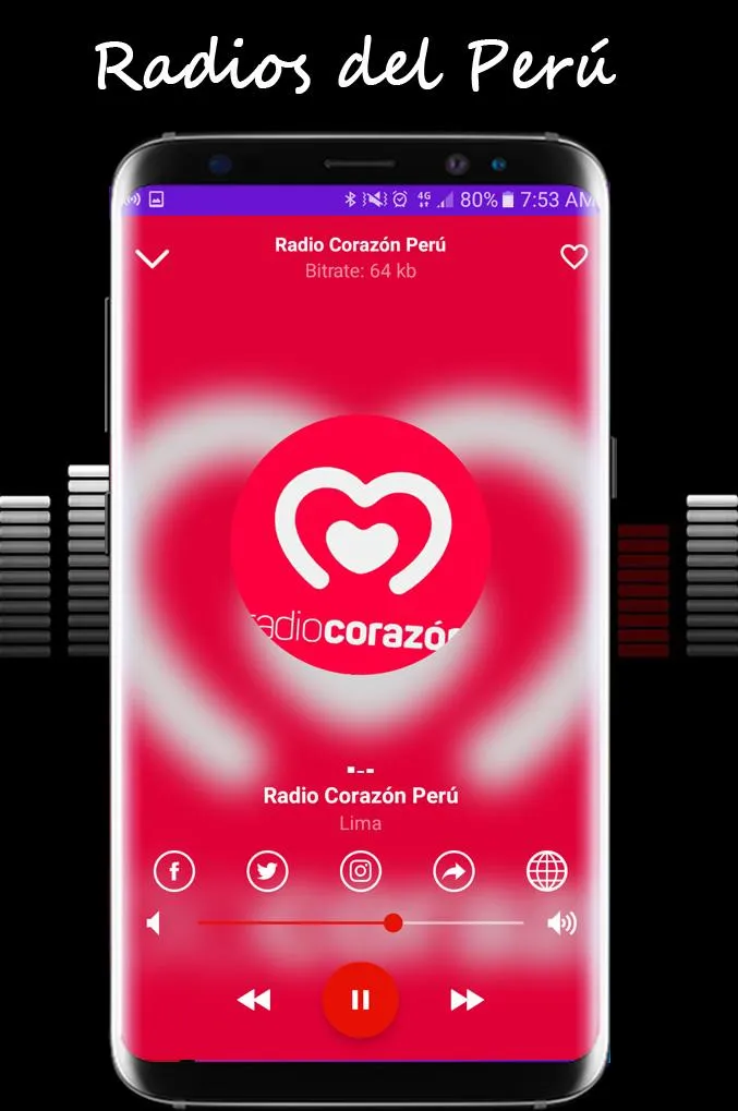 Radios del Peru en Vivo | Indus Appstore | Screenshot