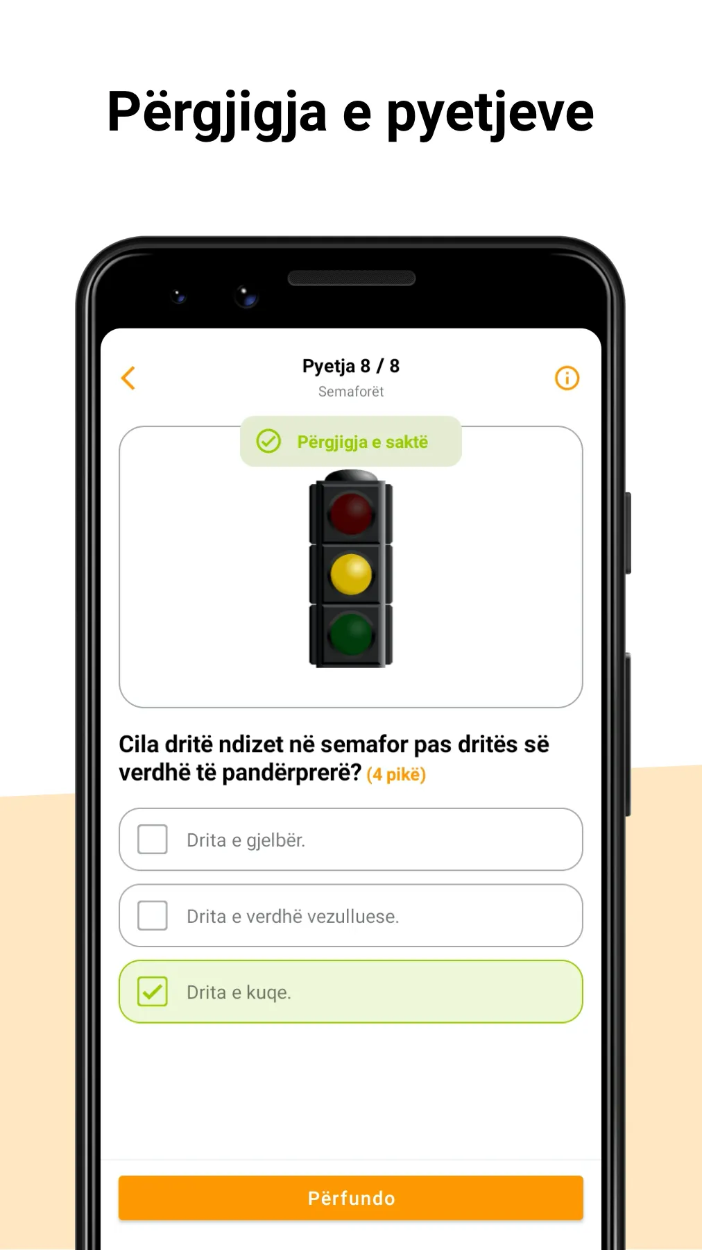 Autoshkolla Kosovë - Testet | Indus Appstore | Screenshot