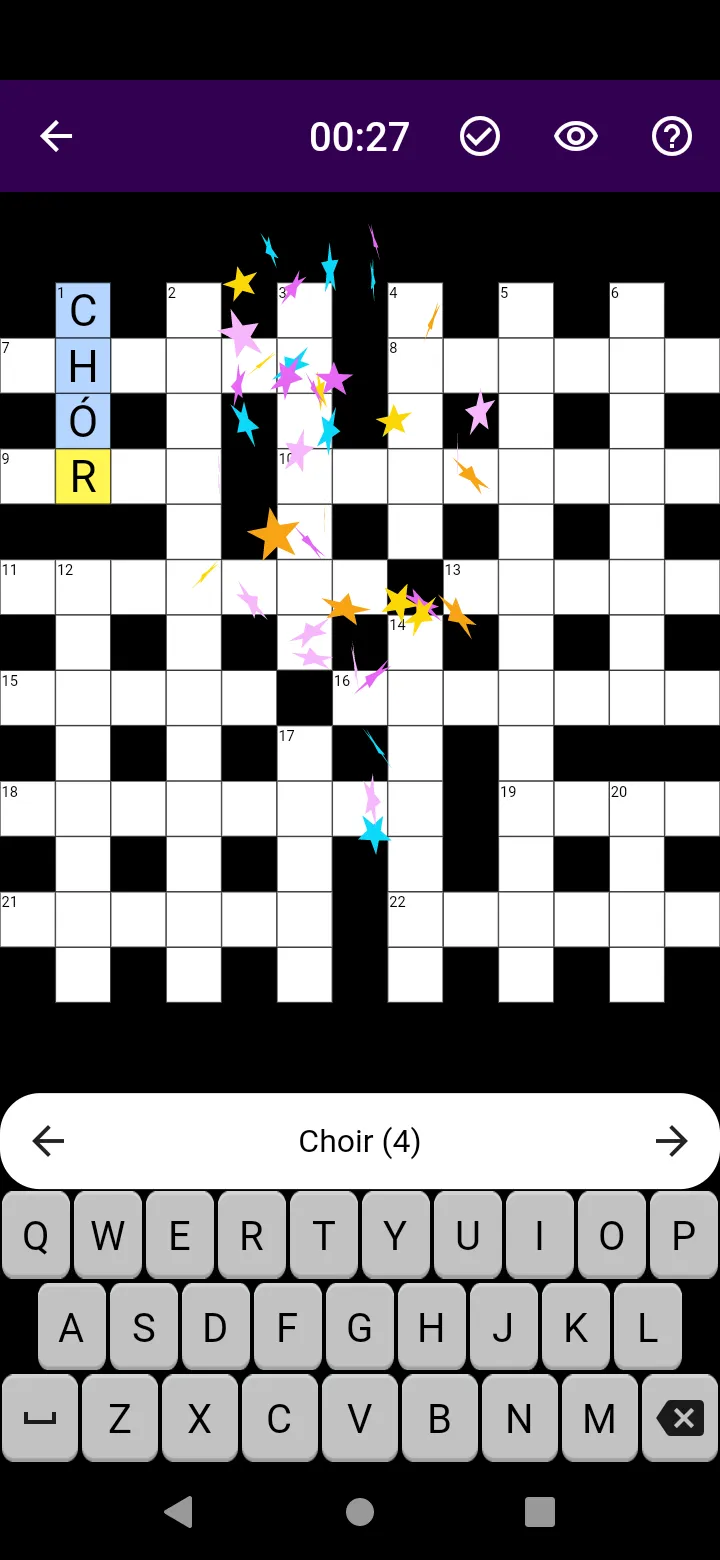 Dual-Language Crosswords | Indus Appstore | Screenshot