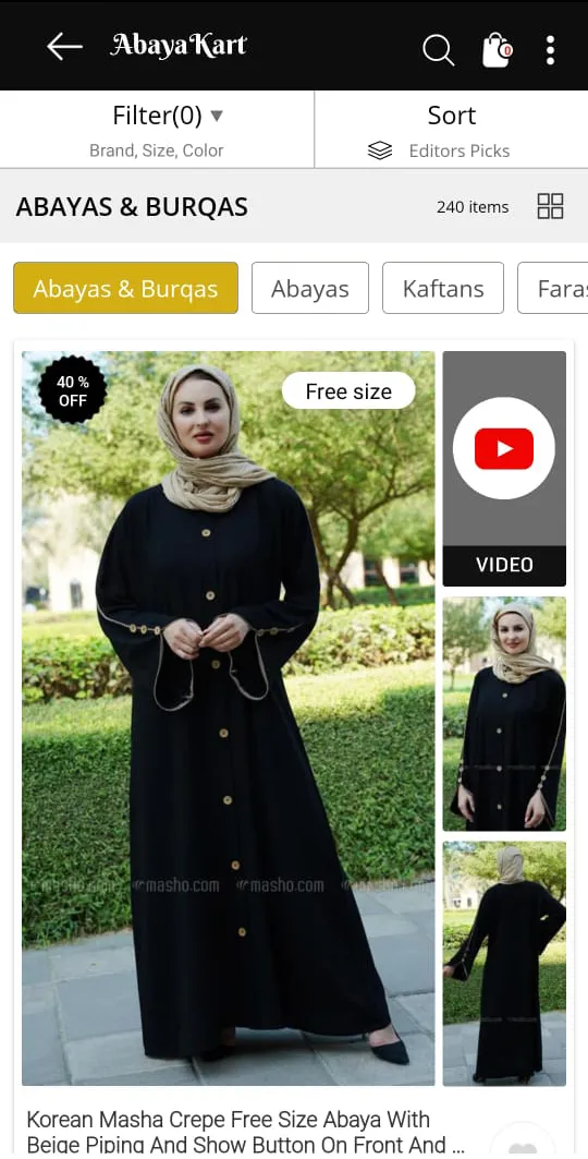 AbayaKart - Buy Premium Abayas | Indus Appstore | Screenshot