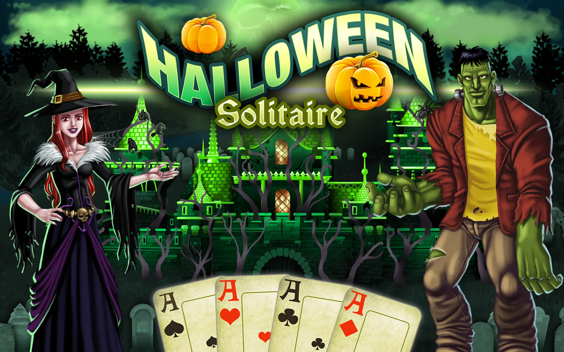 Halloween Tri-peaks Solitaire | Indus Appstore | Screenshot