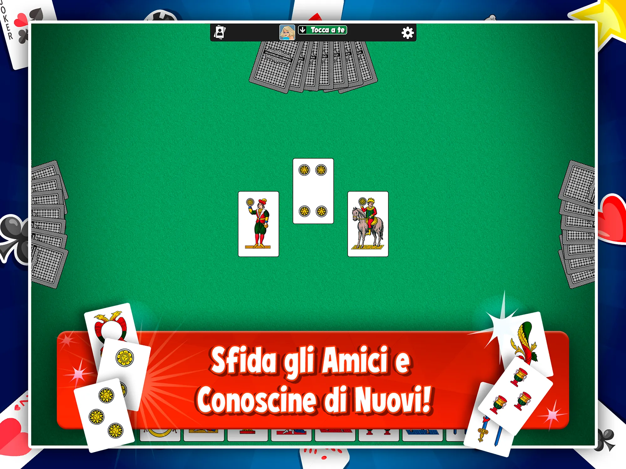 Traversone Più – Card Games | Indus Appstore | Screenshot