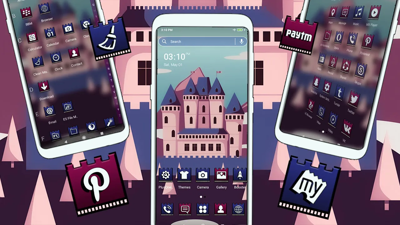 Castle Illustration Theme | Indus Appstore | Screenshot