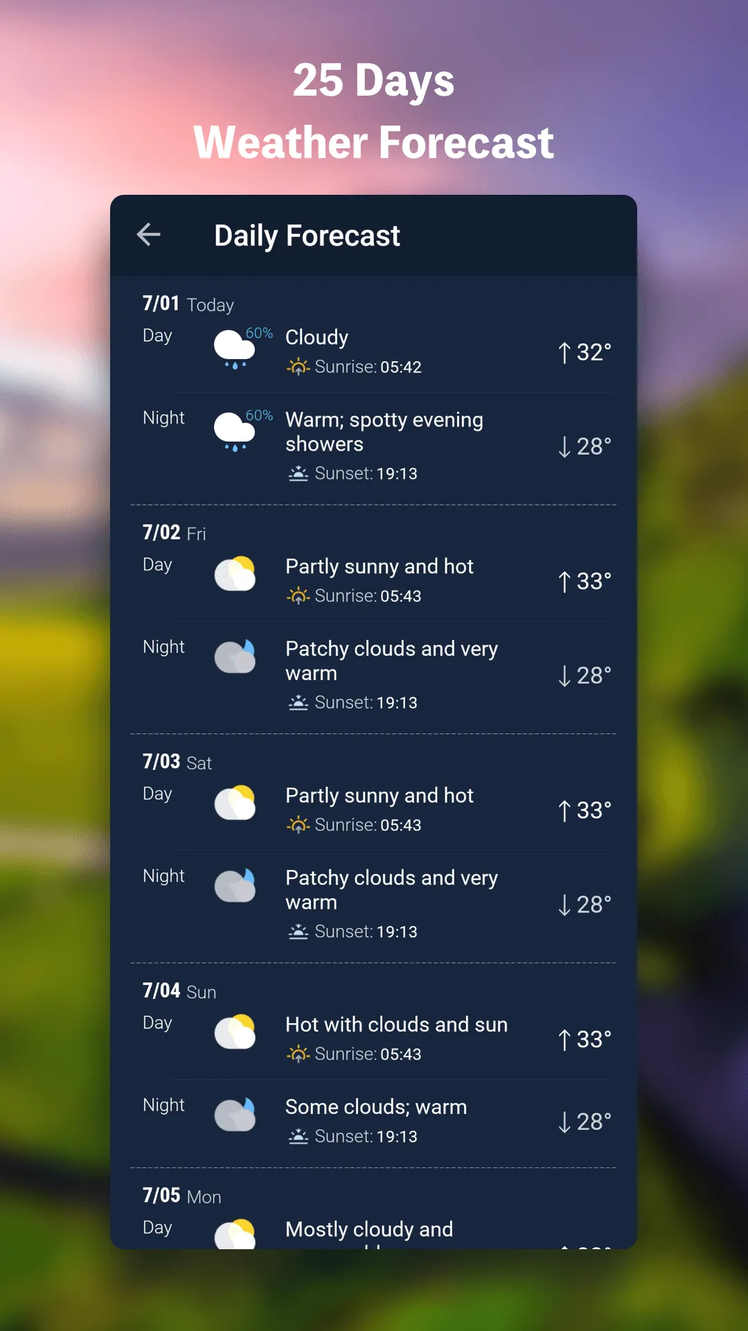 Weather Live - Radar & Widget | Indus Appstore | Screenshot