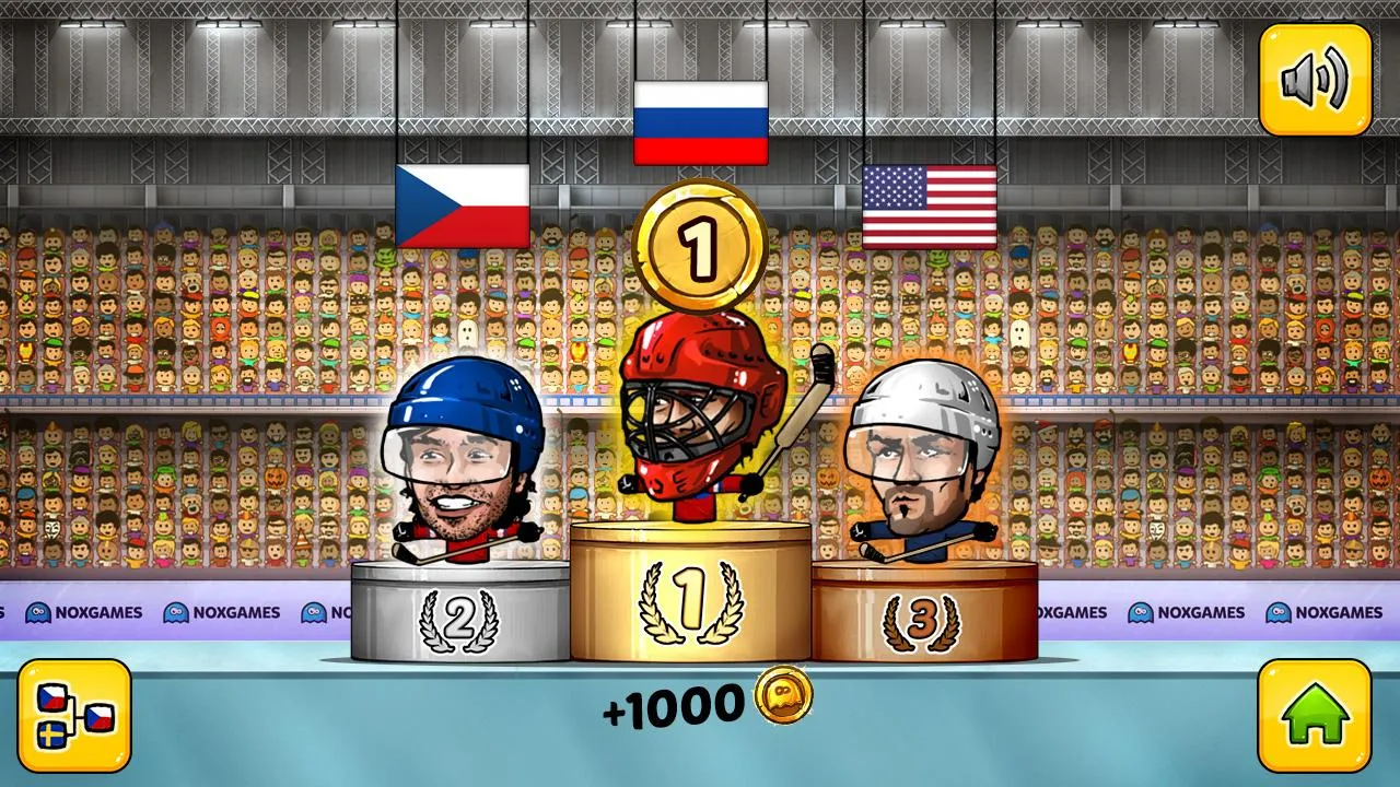 Puppet Hockey: Pond Head | Indus Appstore | Screenshot