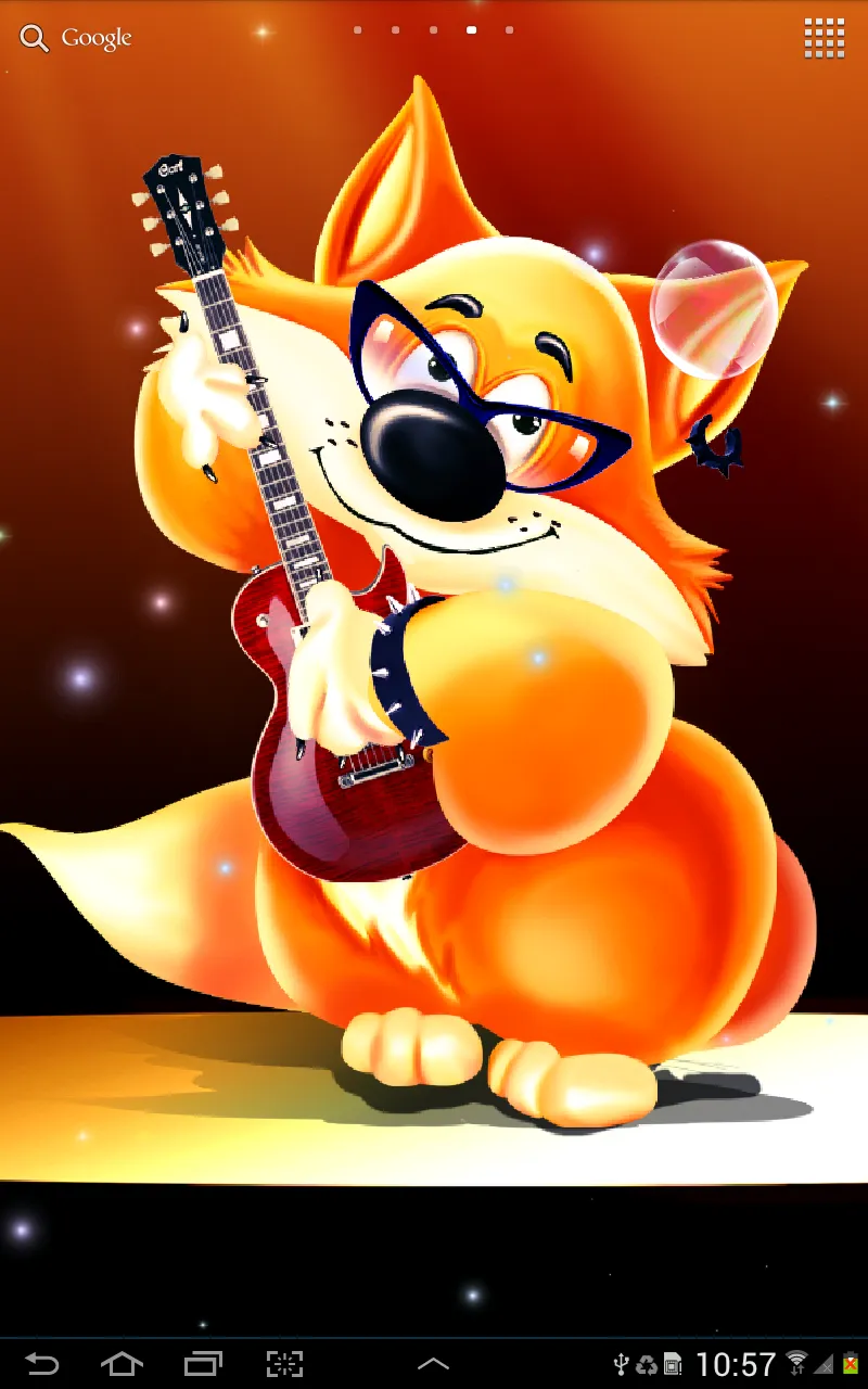 Cute Fox Live Wallpaper | Indus Appstore | Screenshot