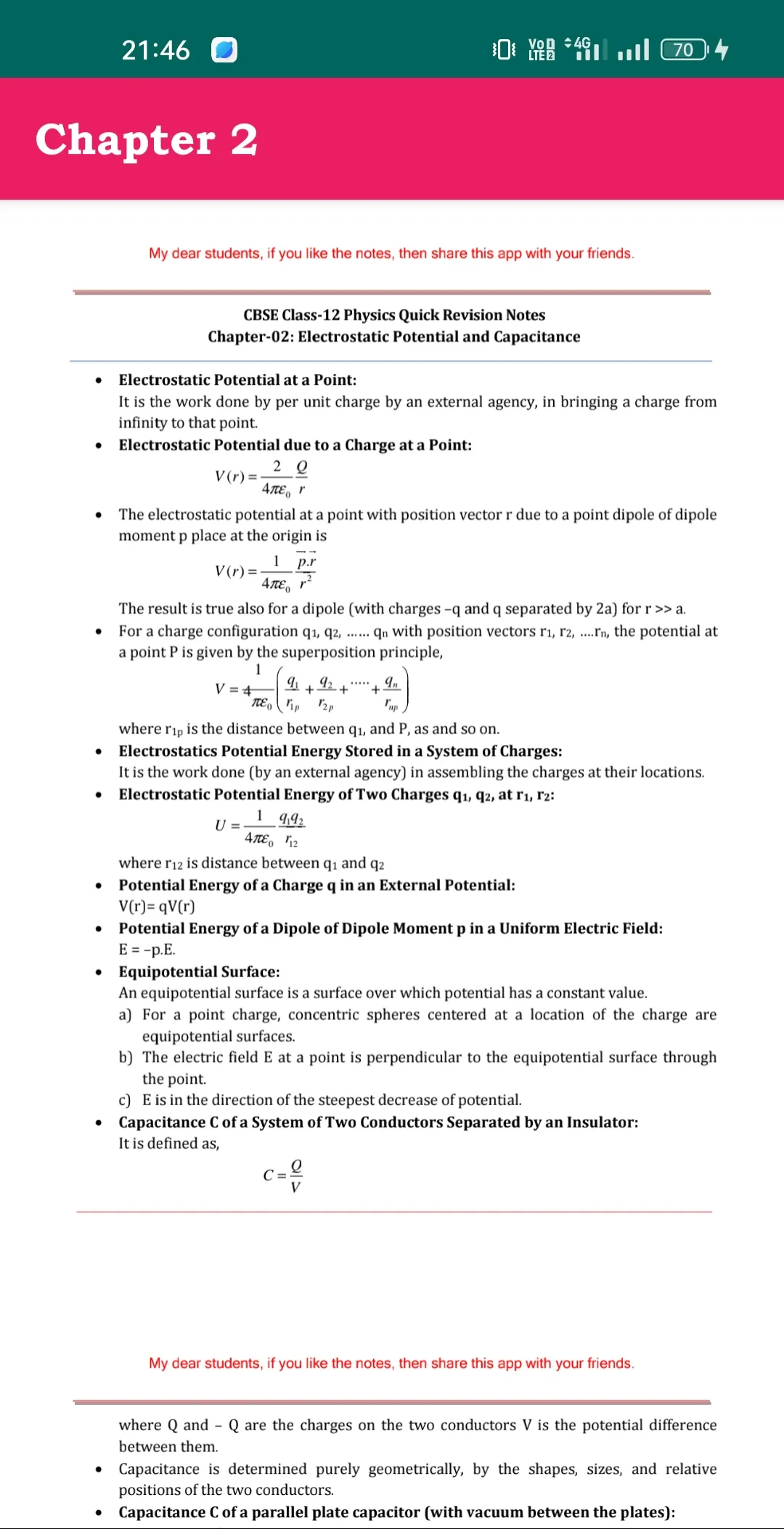 Chemistry Class 12 notes | Indus Appstore | Screenshot