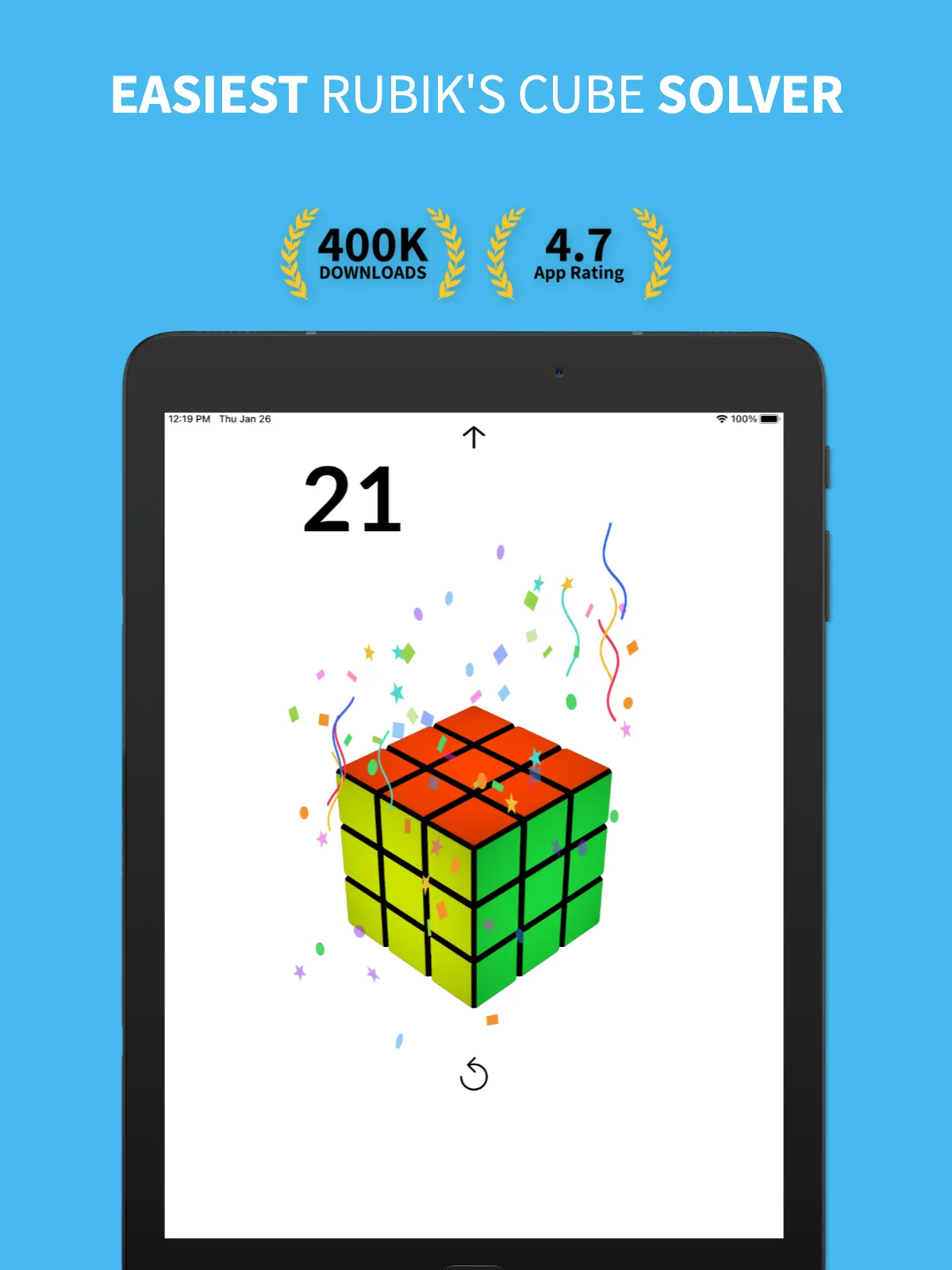 21Moves | Cube Solver Puzzle | Indus Appstore | Screenshot