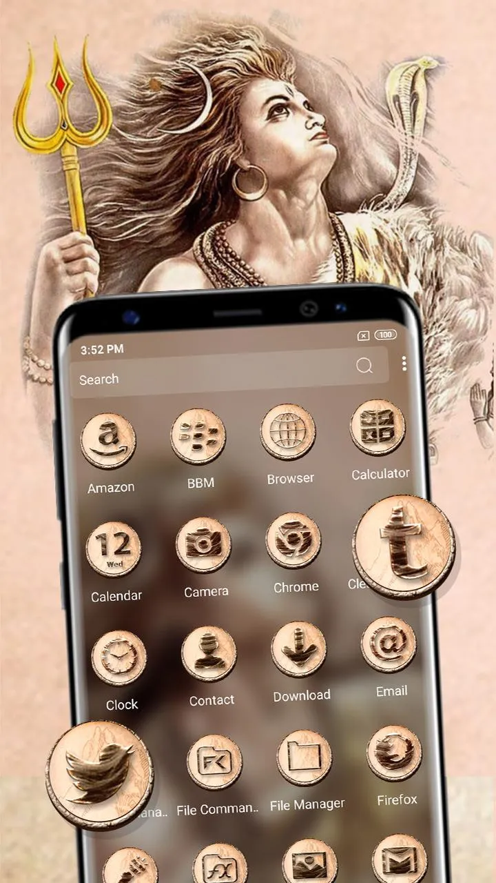 Lord Shiv Ji Launcher Theme | Indus Appstore | Screenshot