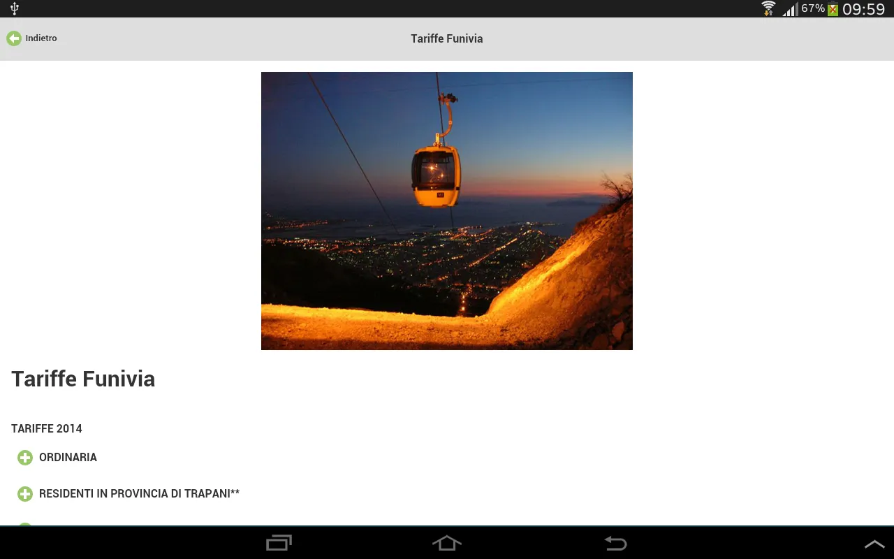 Cableway Trapani Erice | Indus Appstore | Screenshot