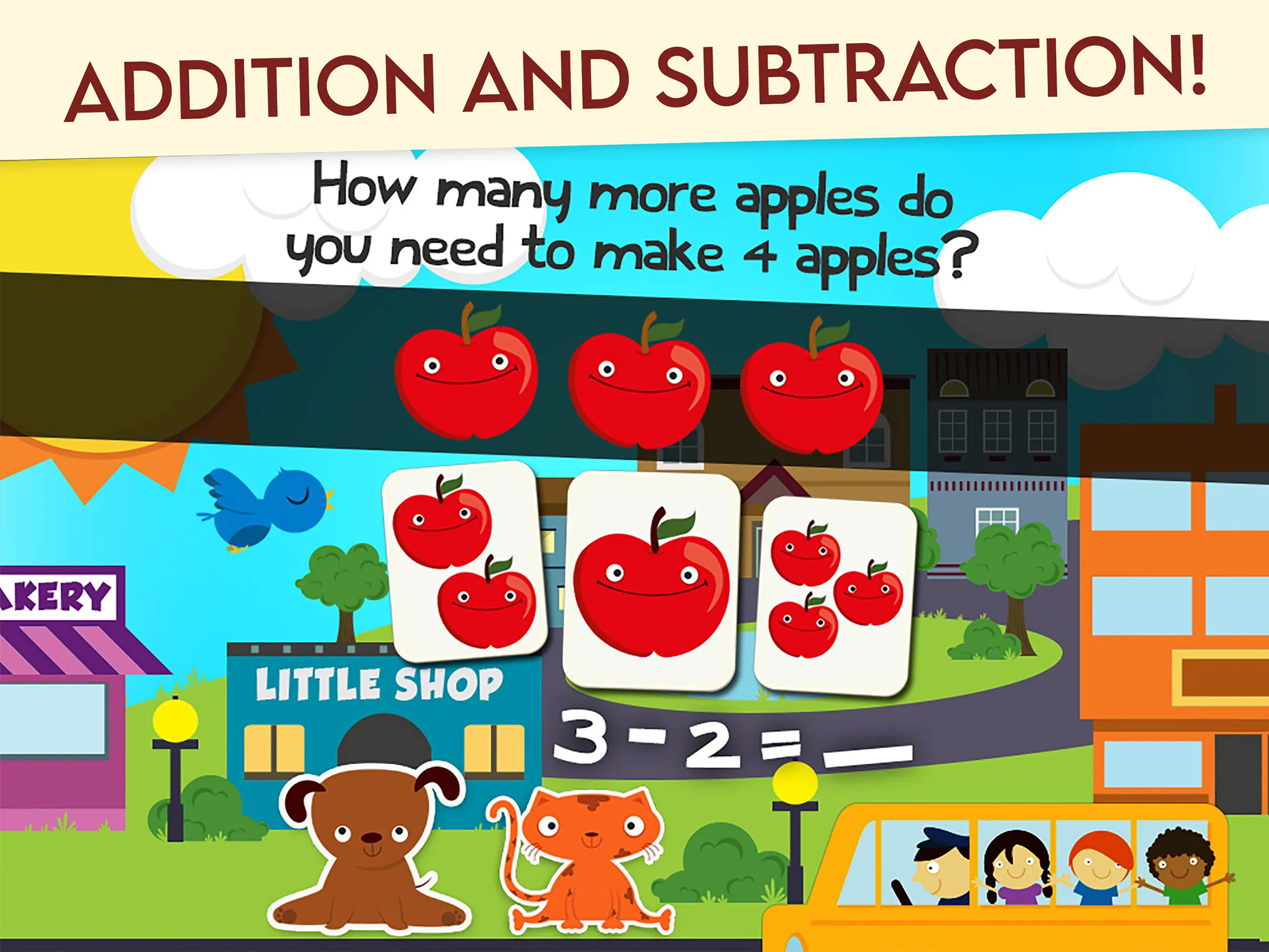 Animal Math Games for Kids | Indus Appstore | Screenshot