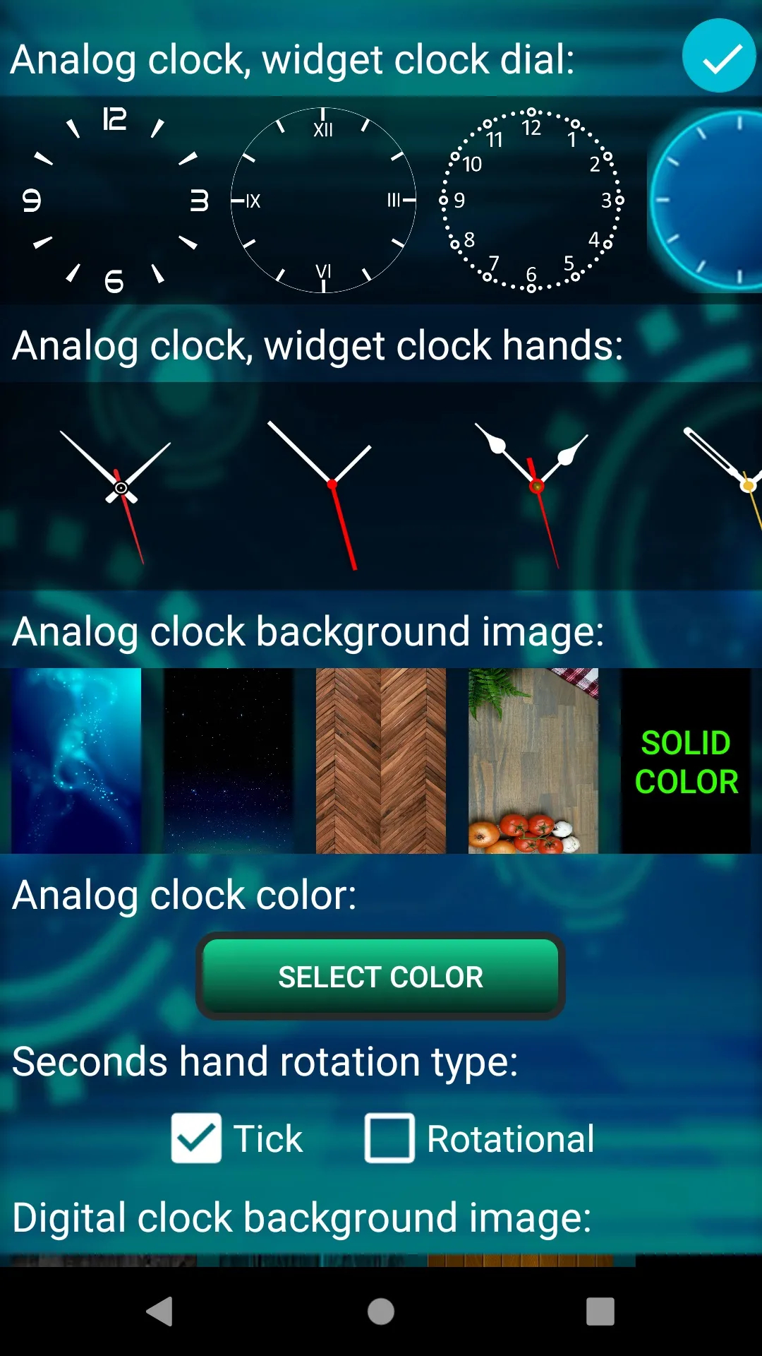 Analog Digital Clock | Indus Appstore | Screenshot