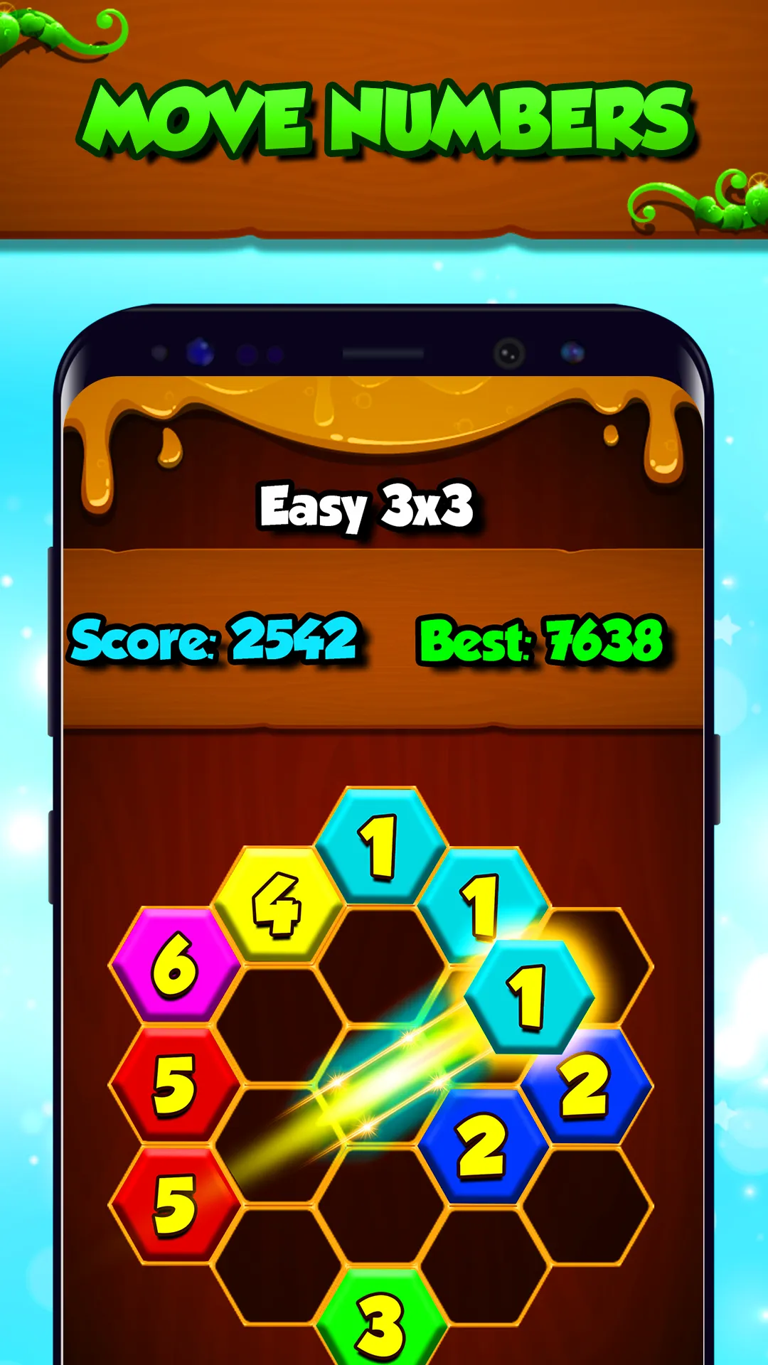 Hexa Numbers: Merge Puzzle | Indus Appstore | Screenshot