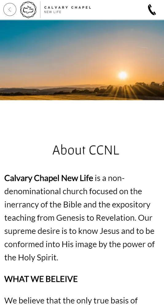 Calvary Chapel New Life | Indus Appstore | Screenshot