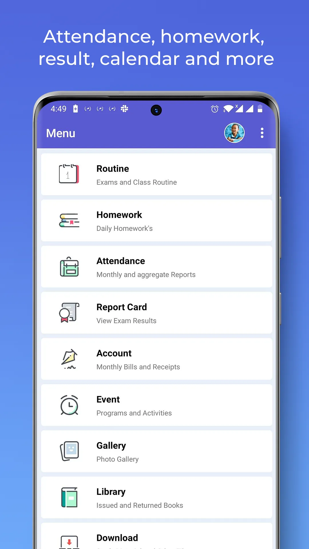 Tarakunj English Boarding Scho | Indus Appstore | Screenshot