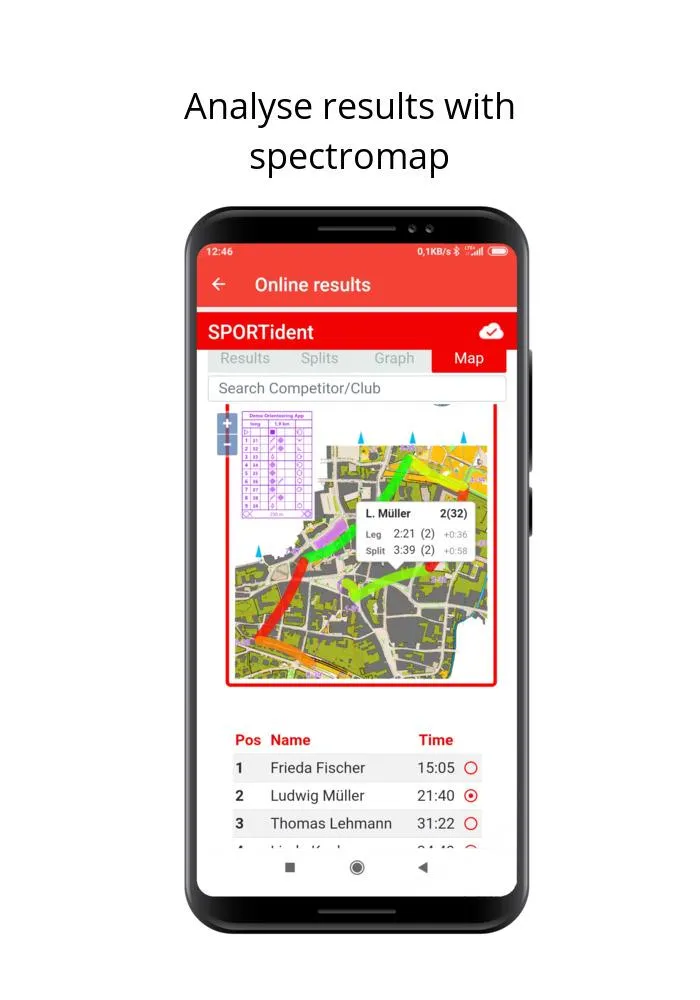 SPORTident Orienteering | Indus Appstore | Screenshot