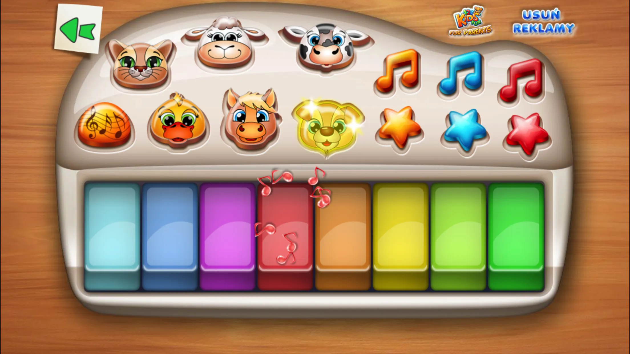 Wesołe Pianino: Gra dla Dzieci | Indus Appstore | Screenshot
