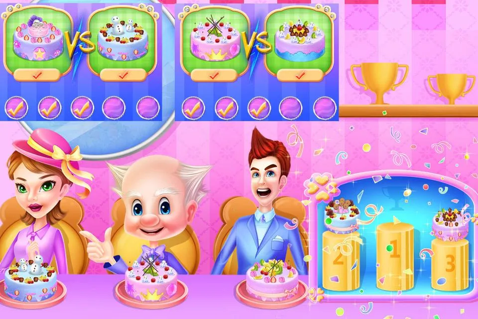 Cake Making Contest Day | Indus Appstore | Screenshot