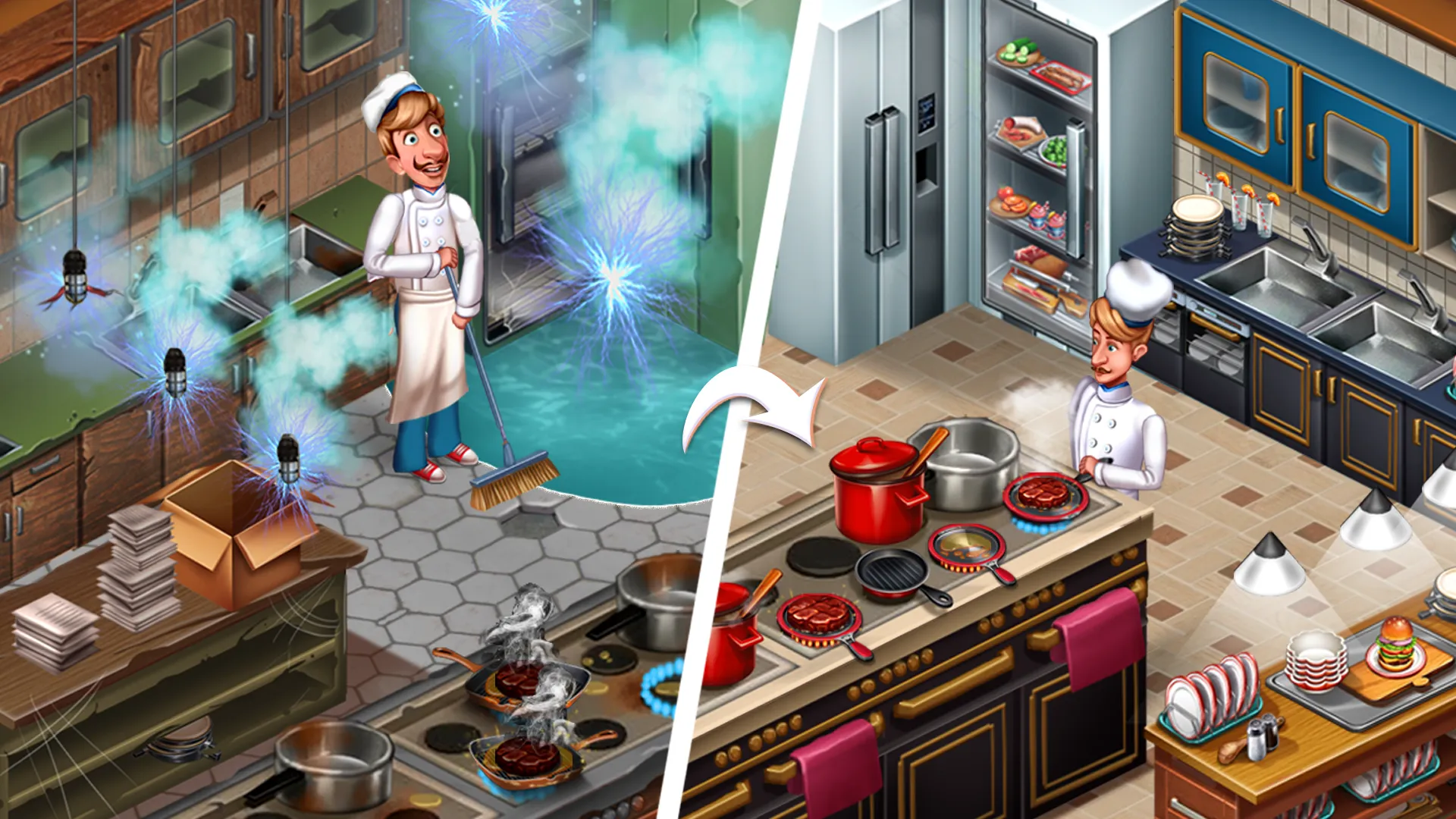 Cooking Team: Restaurant Games | Indus Appstore | Screenshot