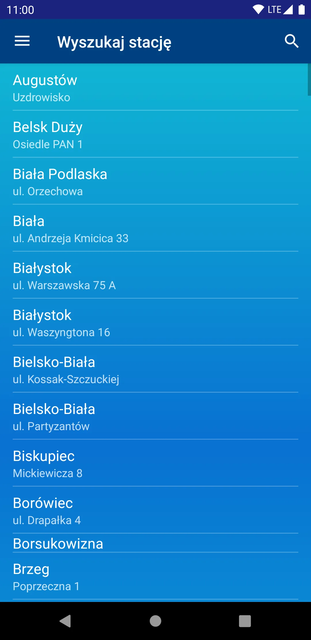 Jakość powietrza w Polsce | Indus Appstore | Screenshot