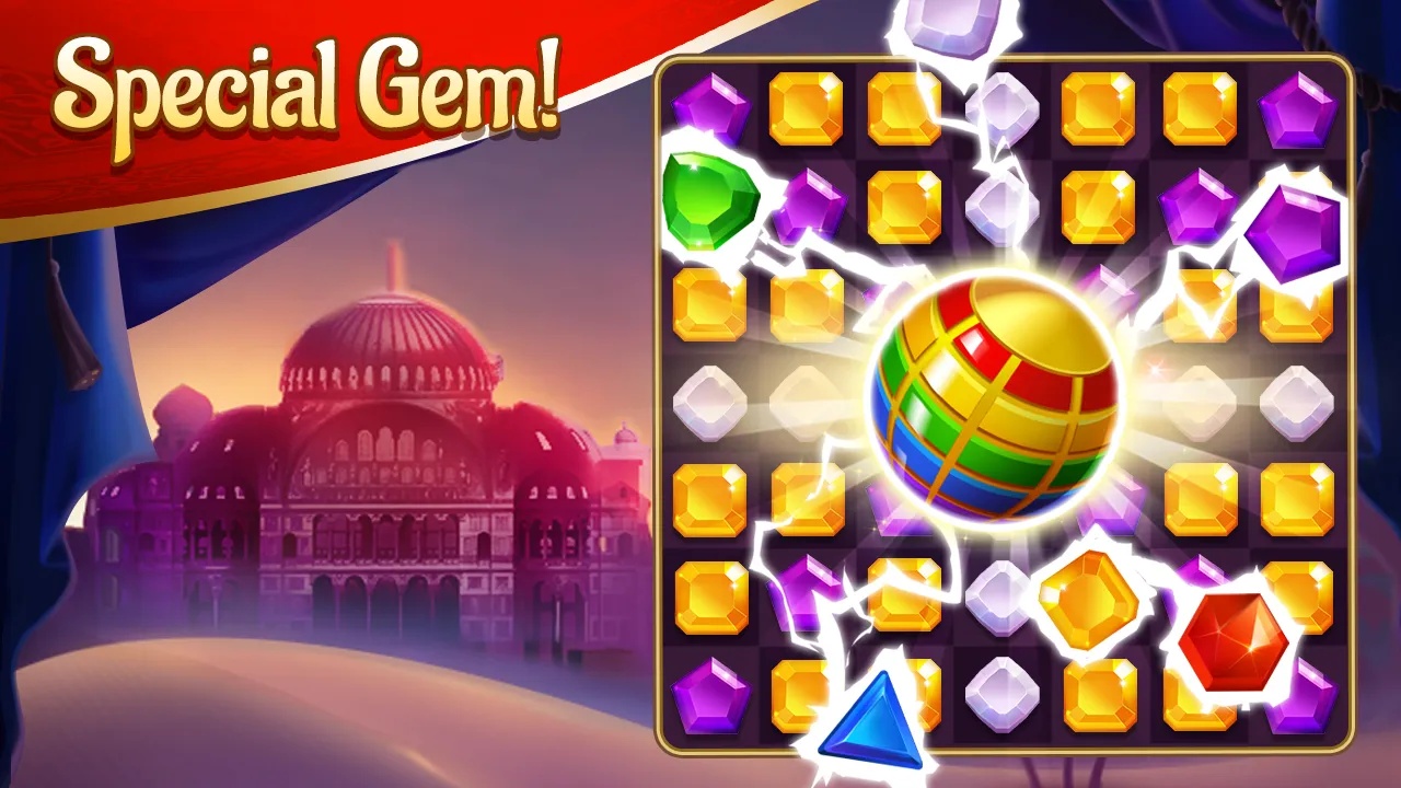 Genies & Gold - Gem Adventure | Indus Appstore | Screenshot