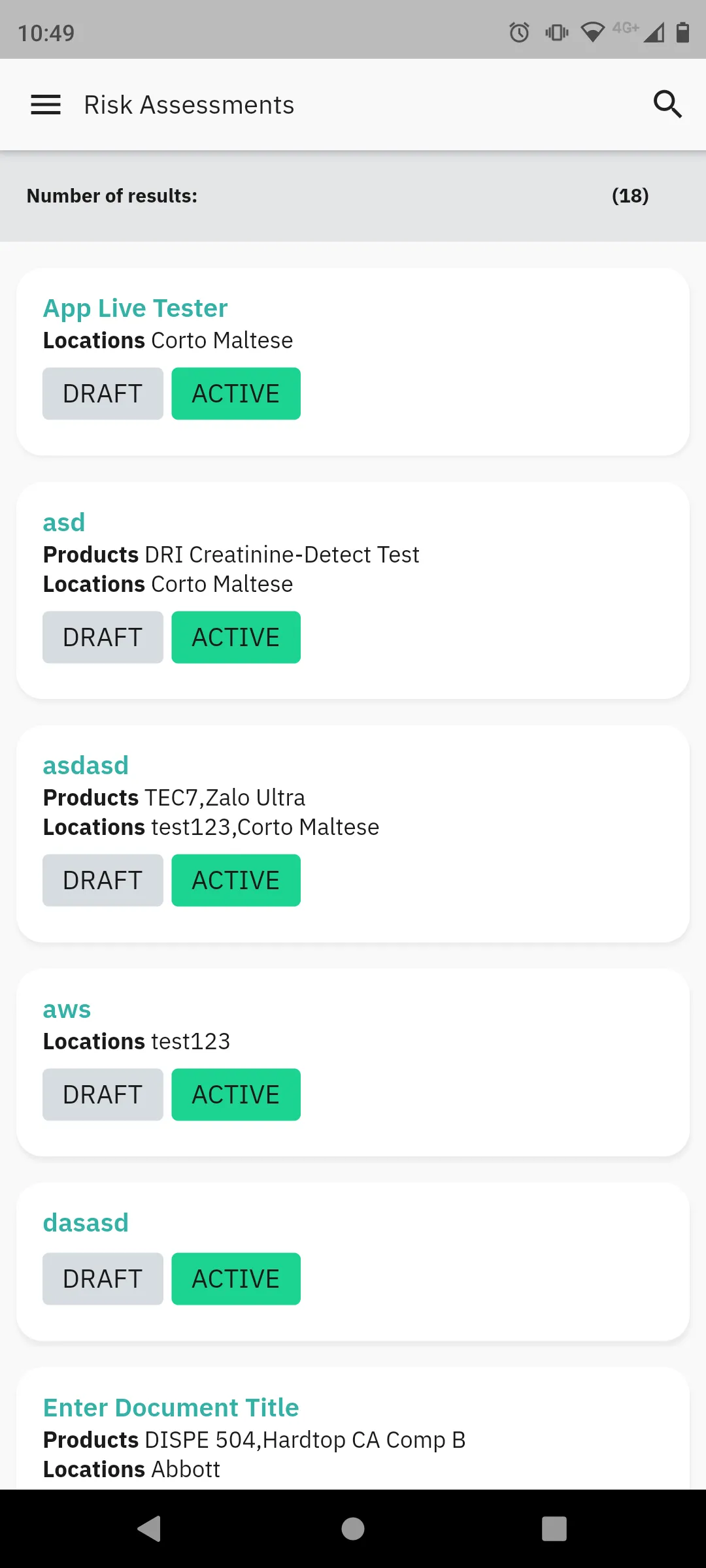 Chemical Manager | Indus Appstore | Screenshot