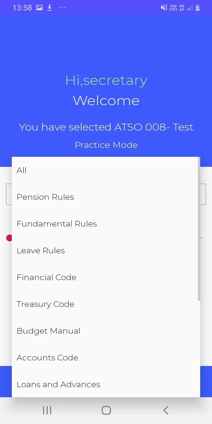 Departmental Tests - GSWS | Indus Appstore | Screenshot