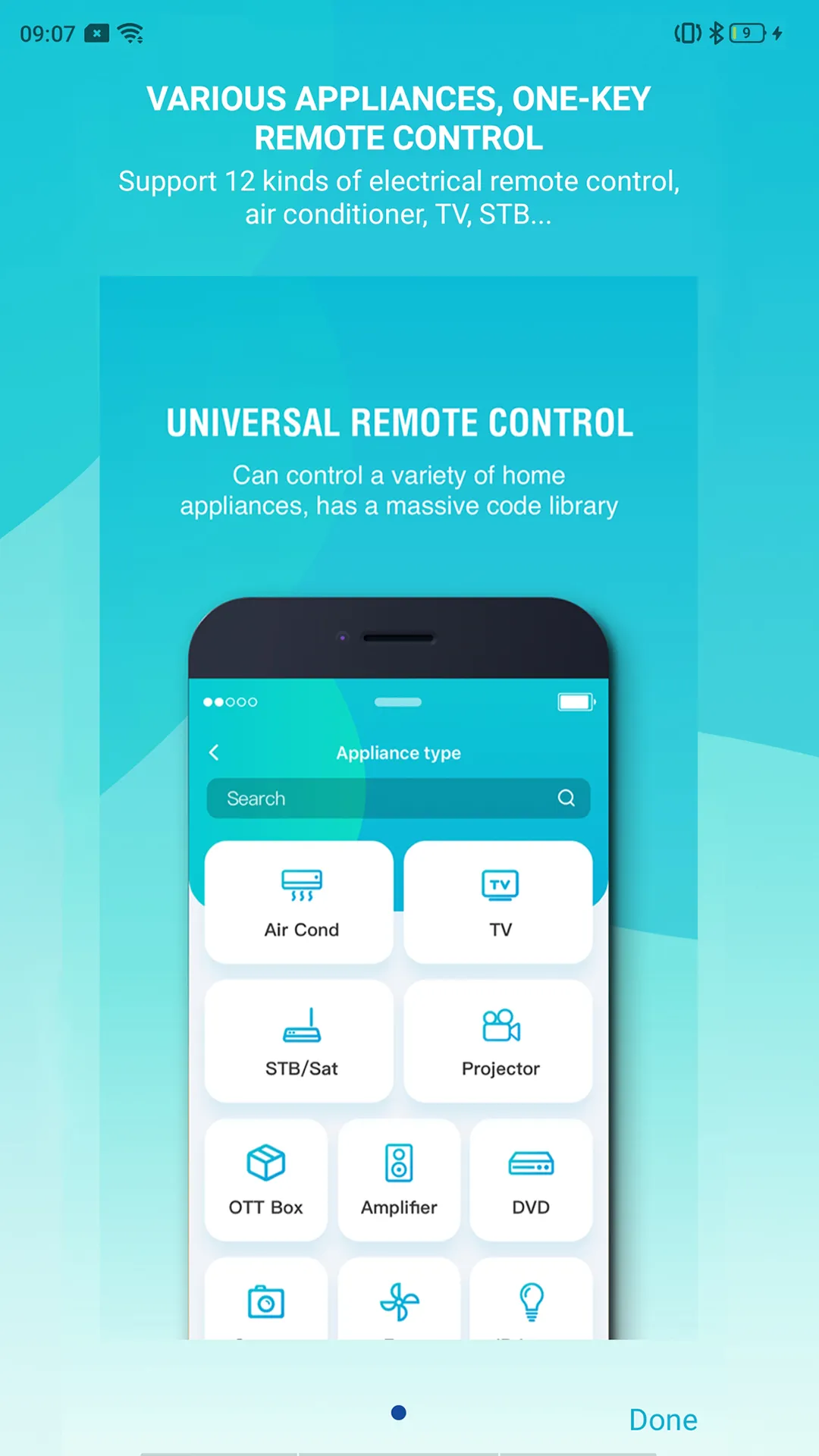 Ocrustar remote control | Indus Appstore | Screenshot