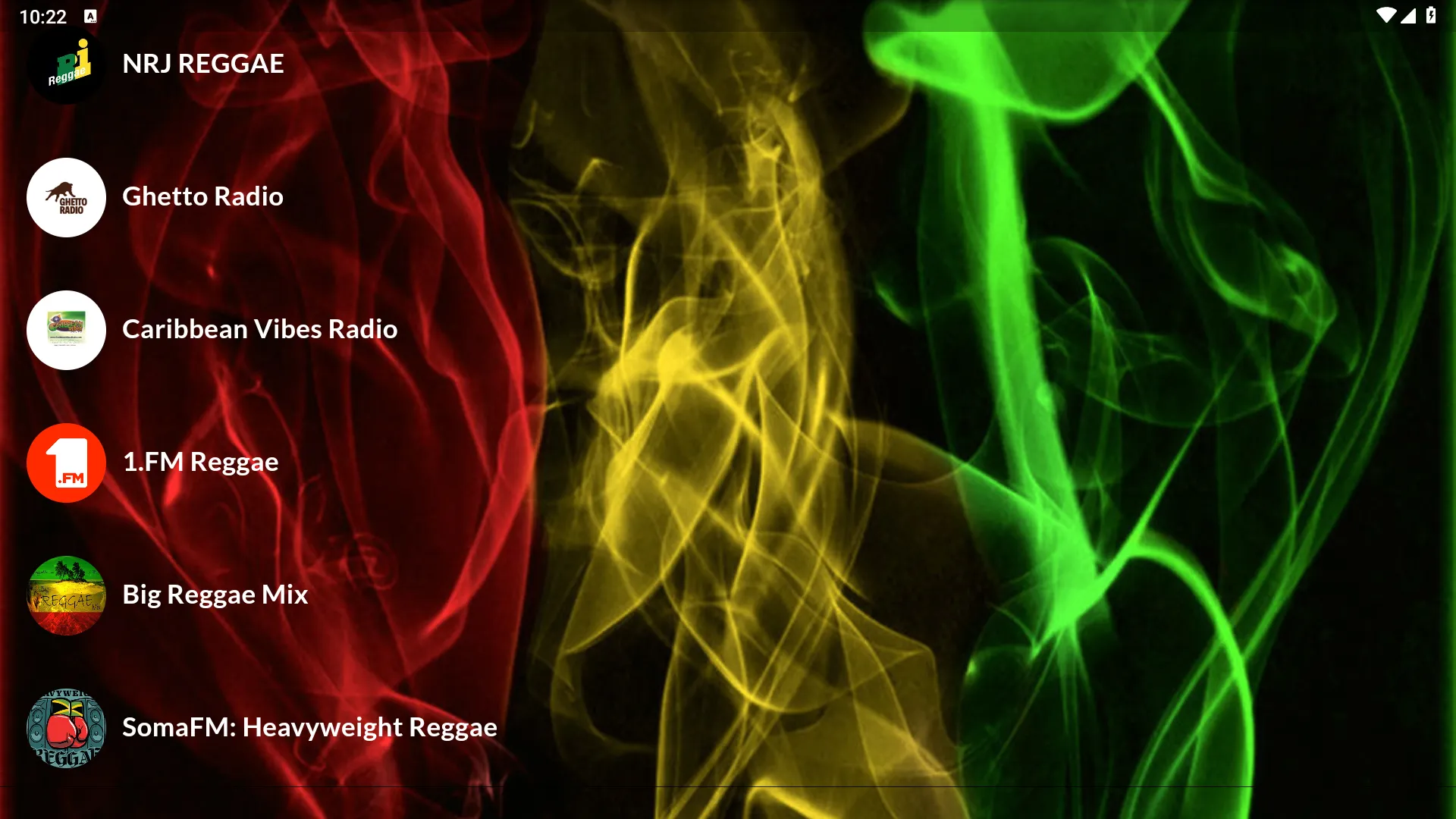 Reggae Online Radio | Indus Appstore | Screenshot