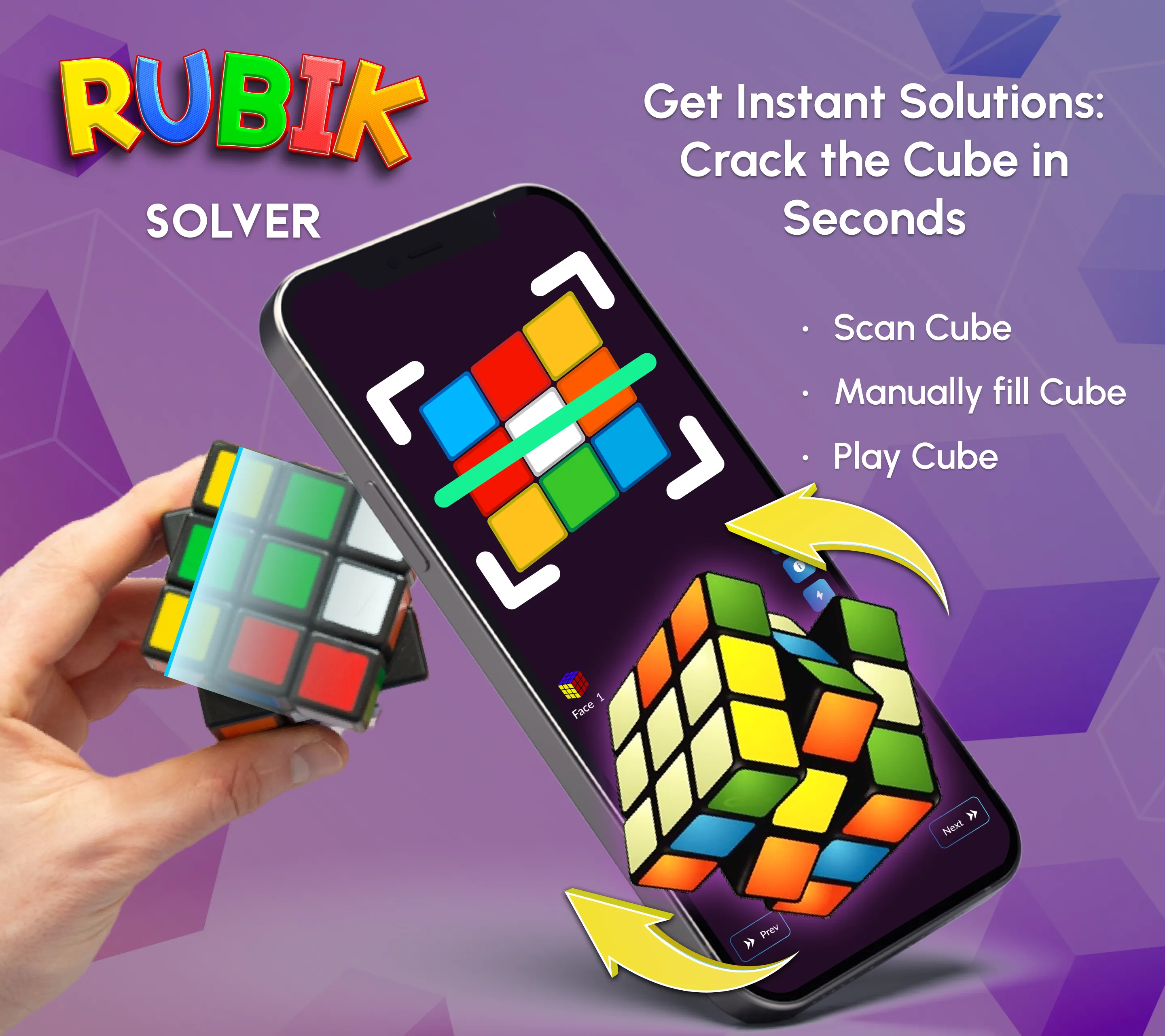 Rubik's Cube Solver | Indus Appstore | Screenshot