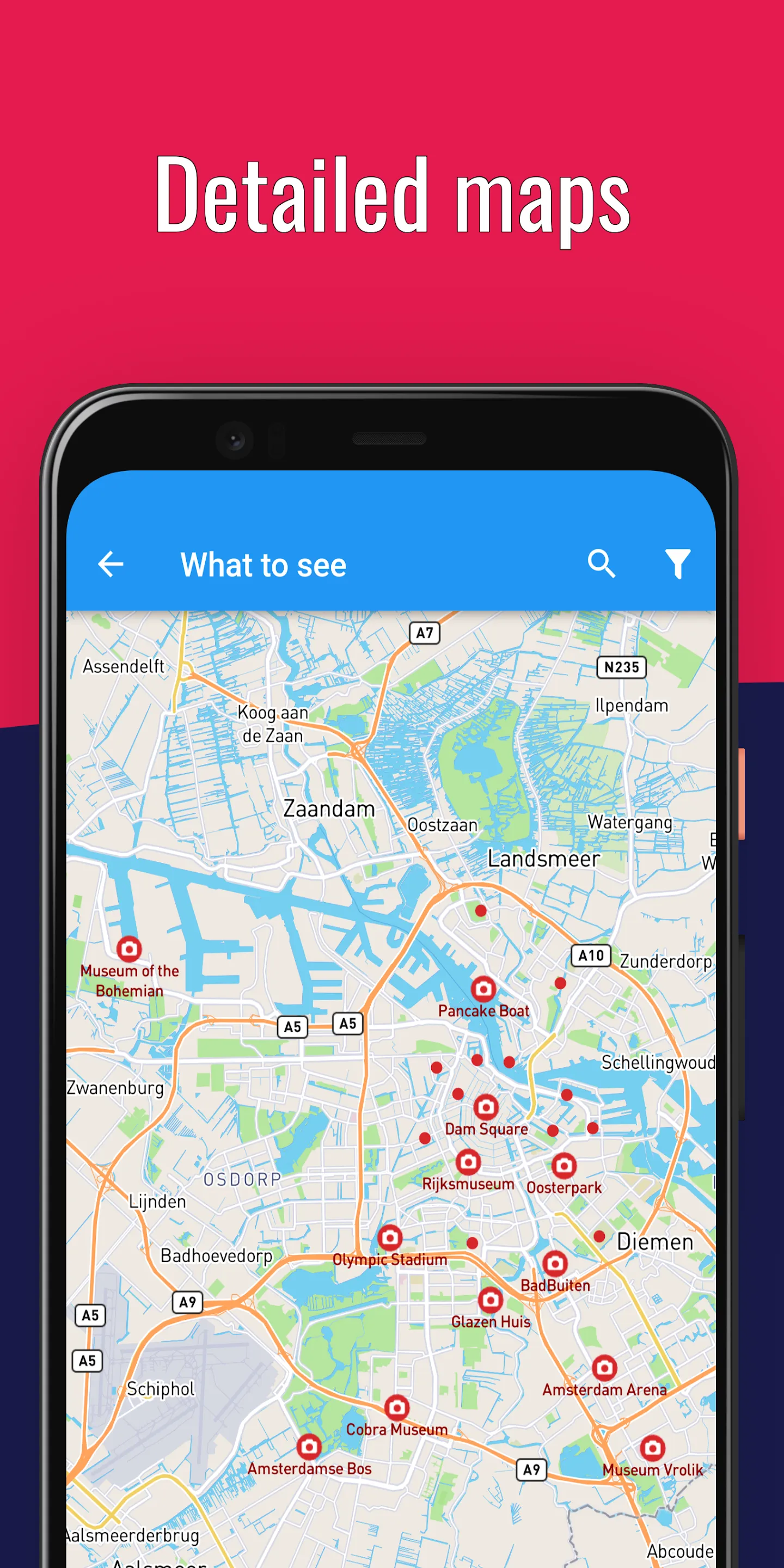 AMSTERDAM Guide Tickets & Map | Indus Appstore | Screenshot