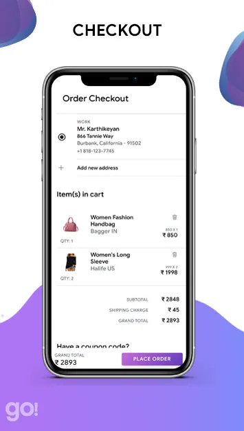 GoMart - eCommerce App UI Kit | Indus Appstore | Screenshot