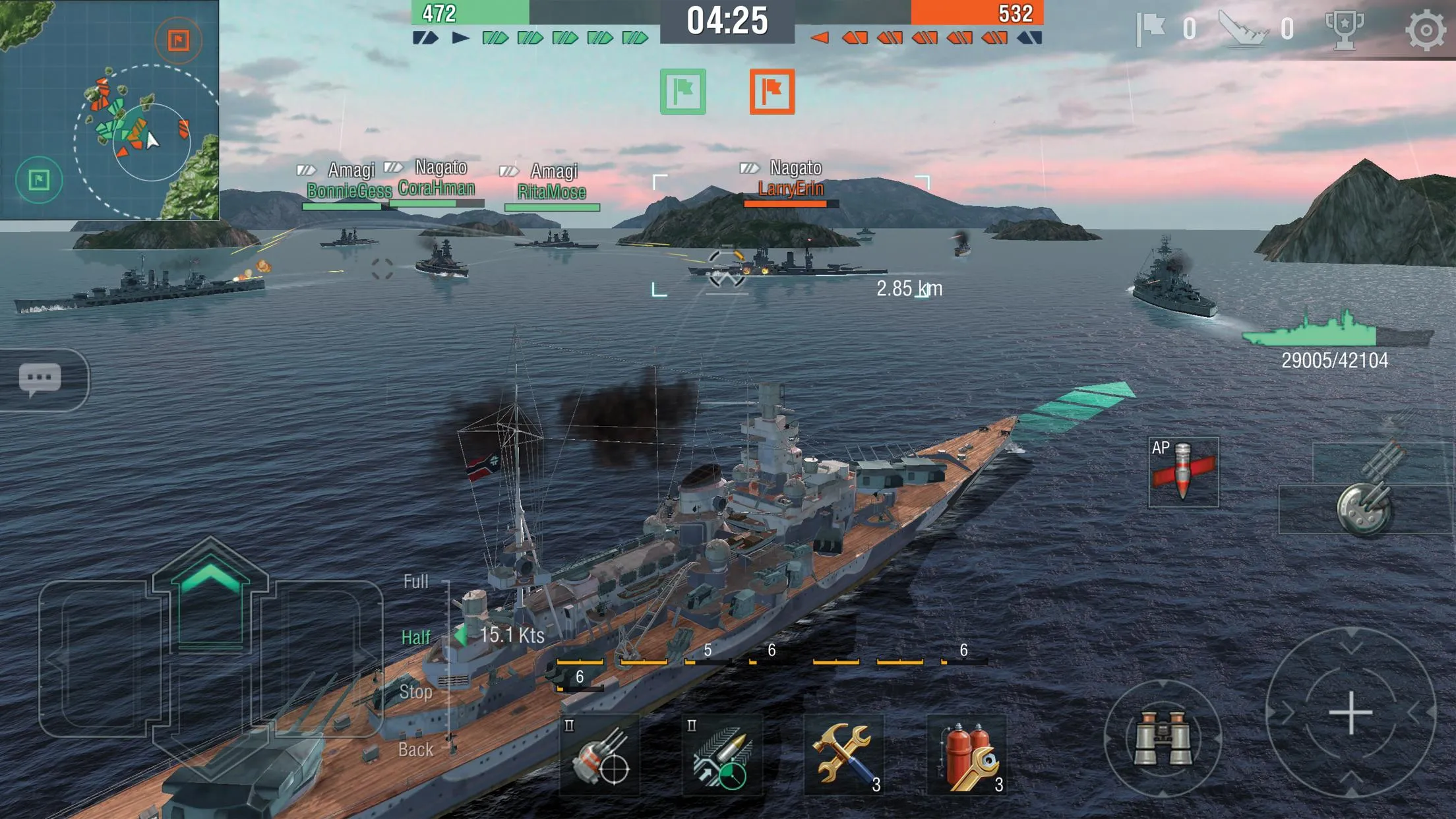World of Warships Blitz War | Indus Appstore | Screenshot