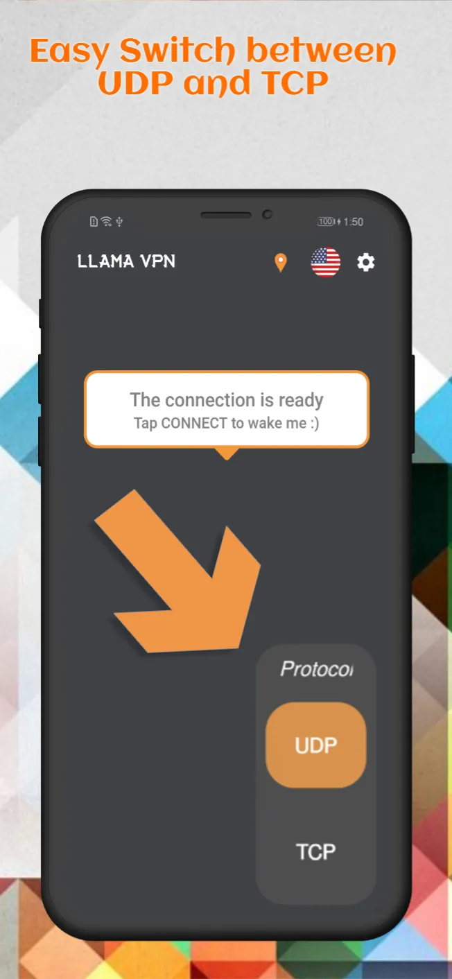 Llama VPN: Unlimited VPN Proxy | Indus Appstore | Screenshot