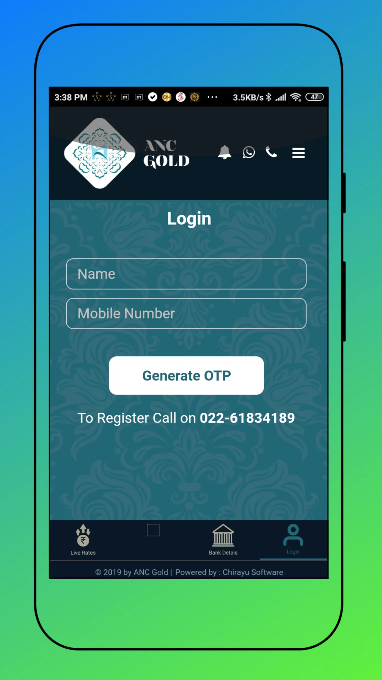 ANC Gold - Mumbai Bullion Live | Indus Appstore | Screenshot