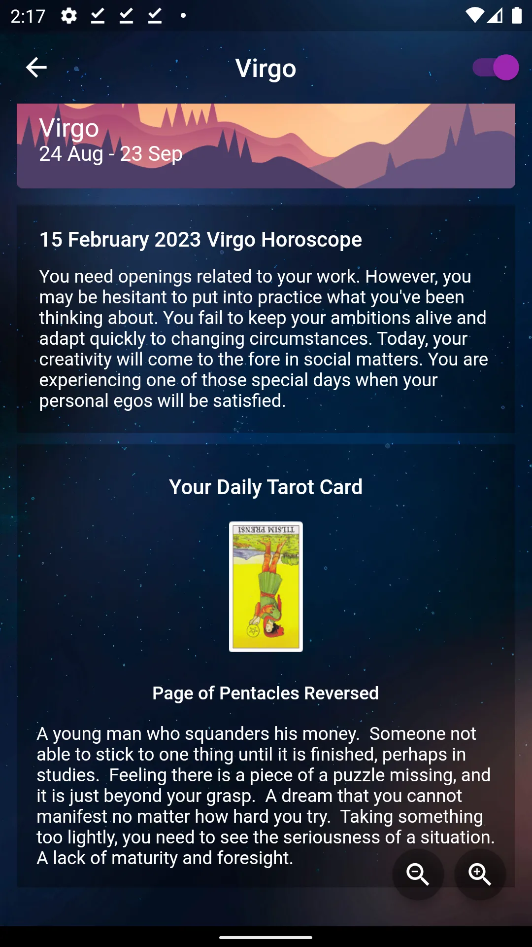 Fal Yolu: Tarot Fortune Teller | Indus Appstore | Screenshot