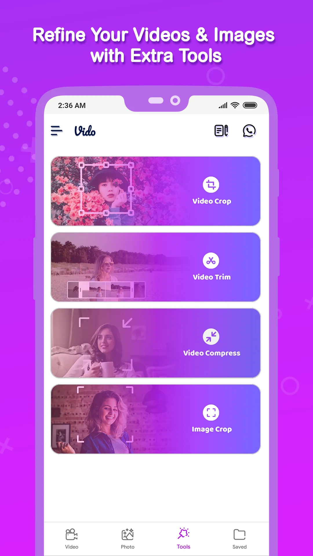 Vido : Video Status Maker | Indus Appstore | Screenshot