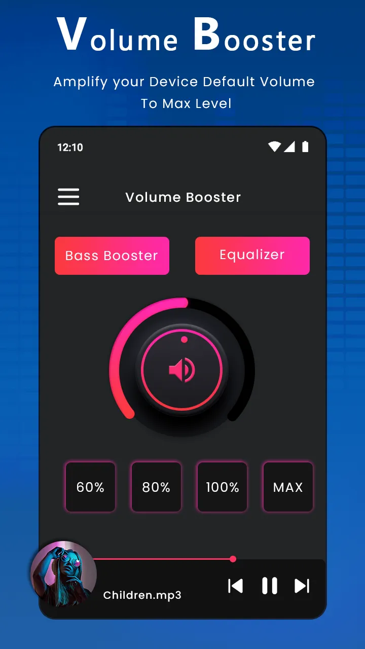 Volume Booster - Sound Booster | Indus Appstore | Screenshot