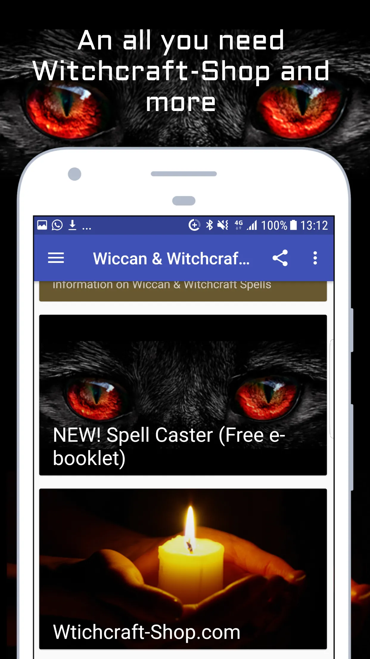 Wiccan and Witchcraft Spells | Indus Appstore | Screenshot