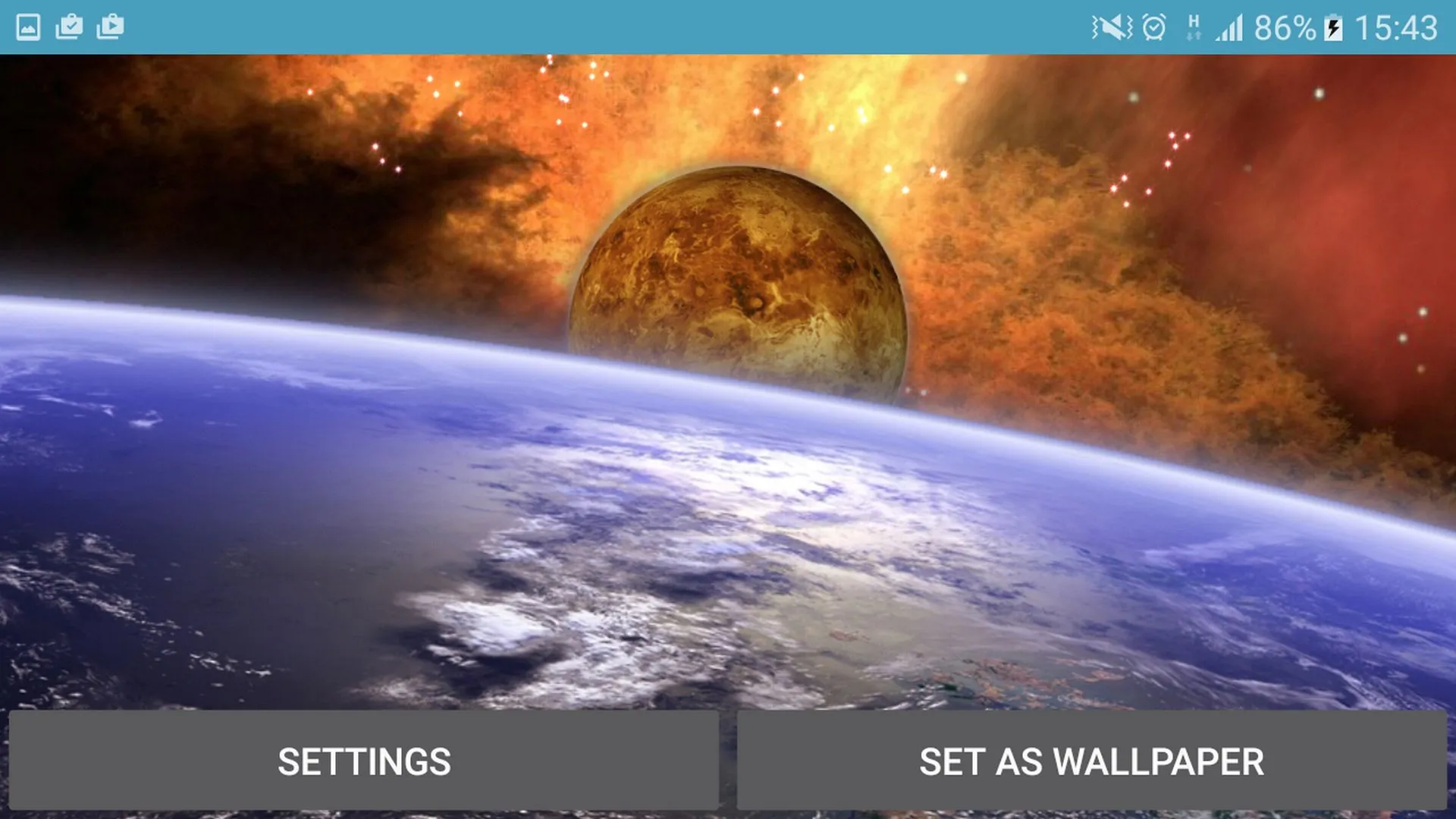 Space Landscape | Indus Appstore | Screenshot