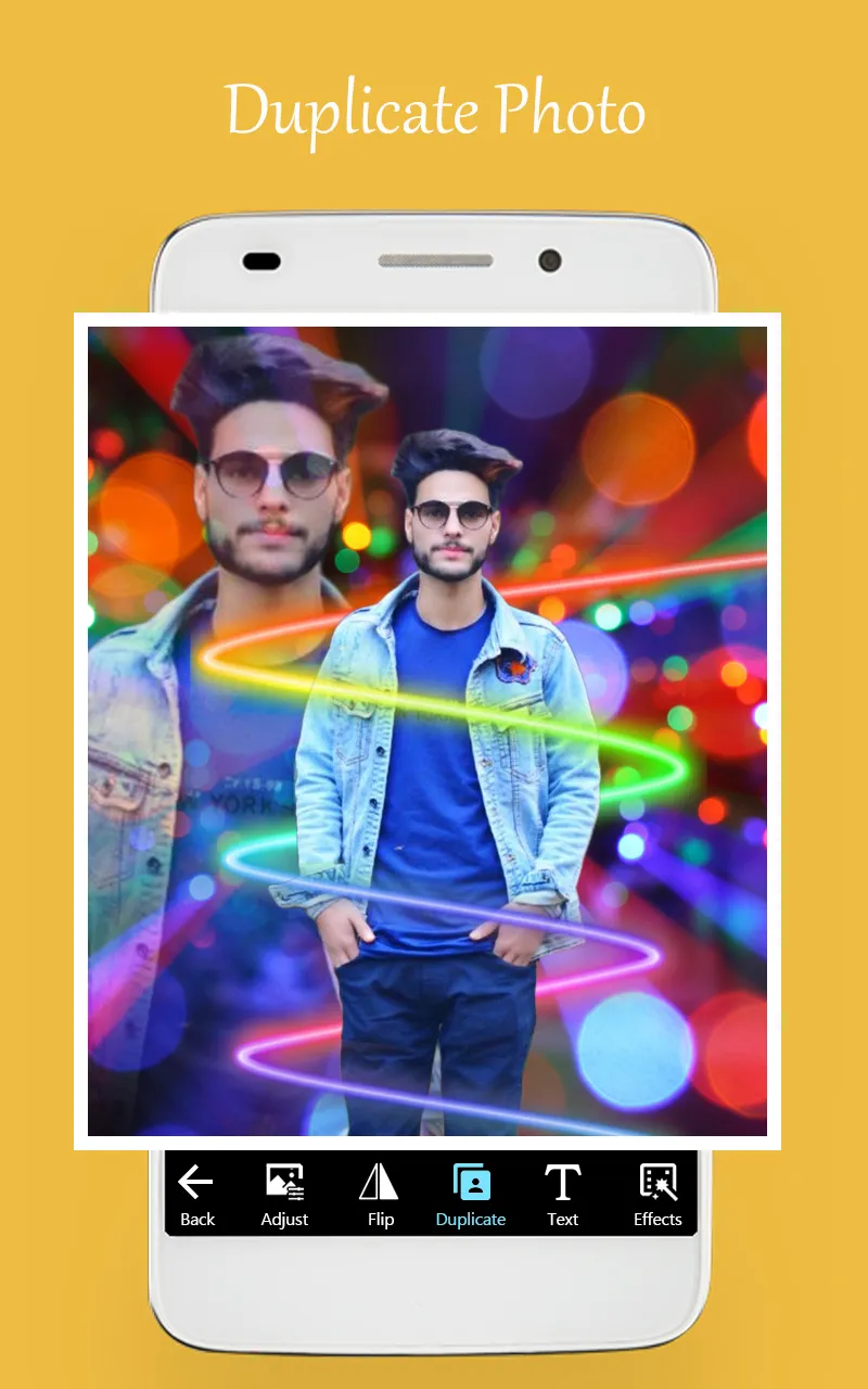 Neon photo editor and frames | Indus Appstore | Screenshot