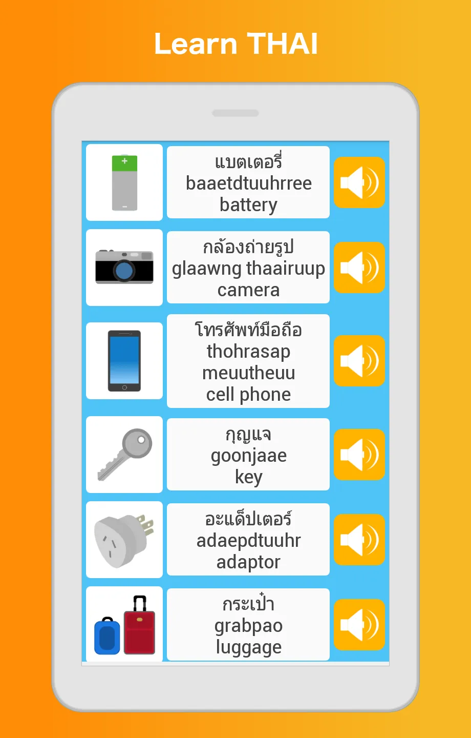 Learn Thai Speak Language | Indus Appstore | Screenshot