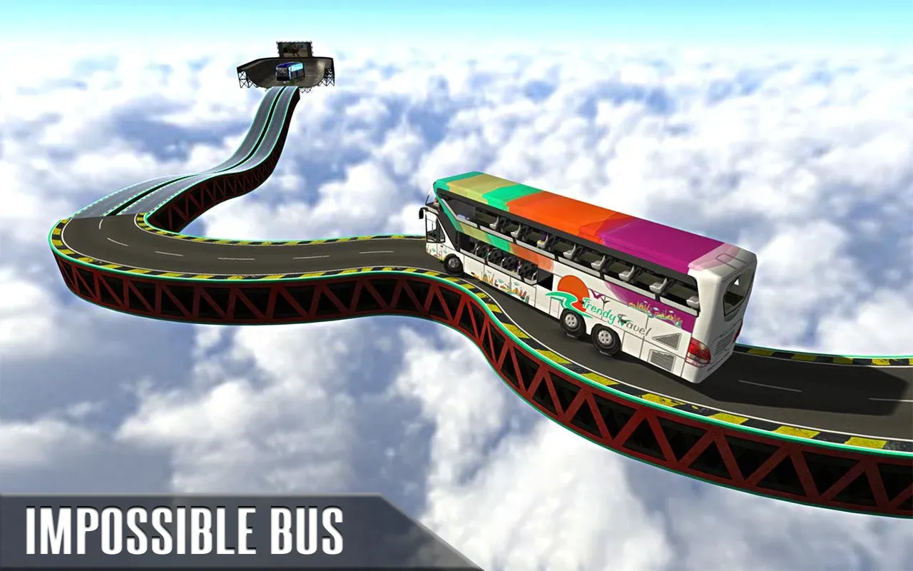 Impossible Bus Sim Track Drive | Indus Appstore | Screenshot