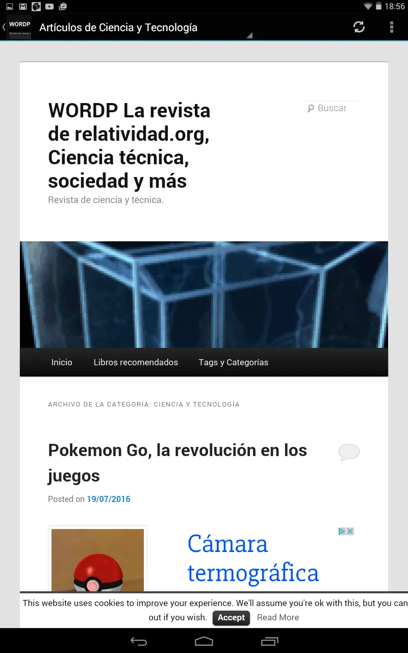 WORDP revista de ciencia y tec | Indus Appstore | Screenshot