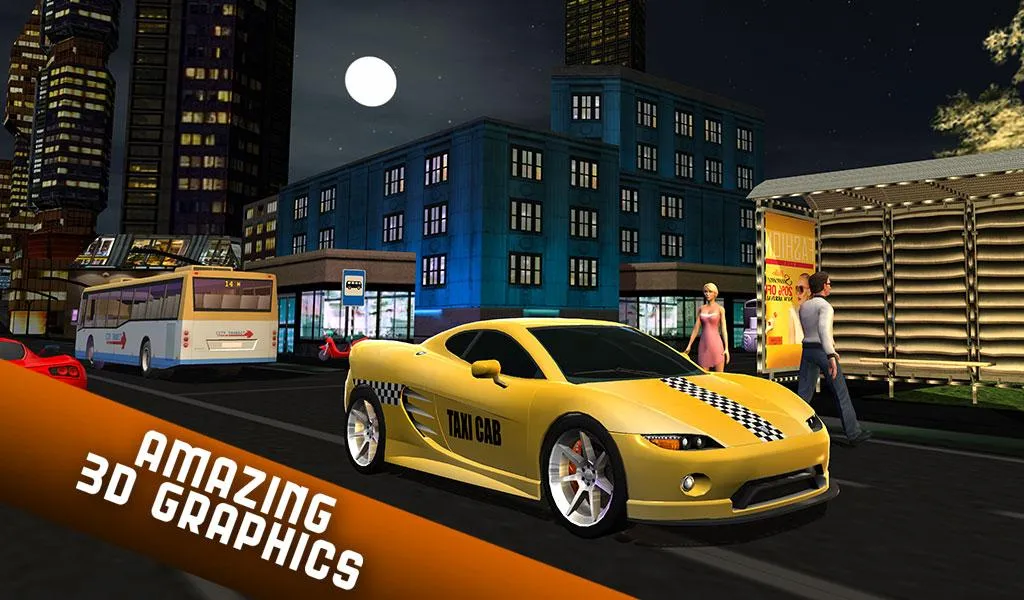 USA City Taxi Driver Mania Fun | Indus Appstore | Screenshot